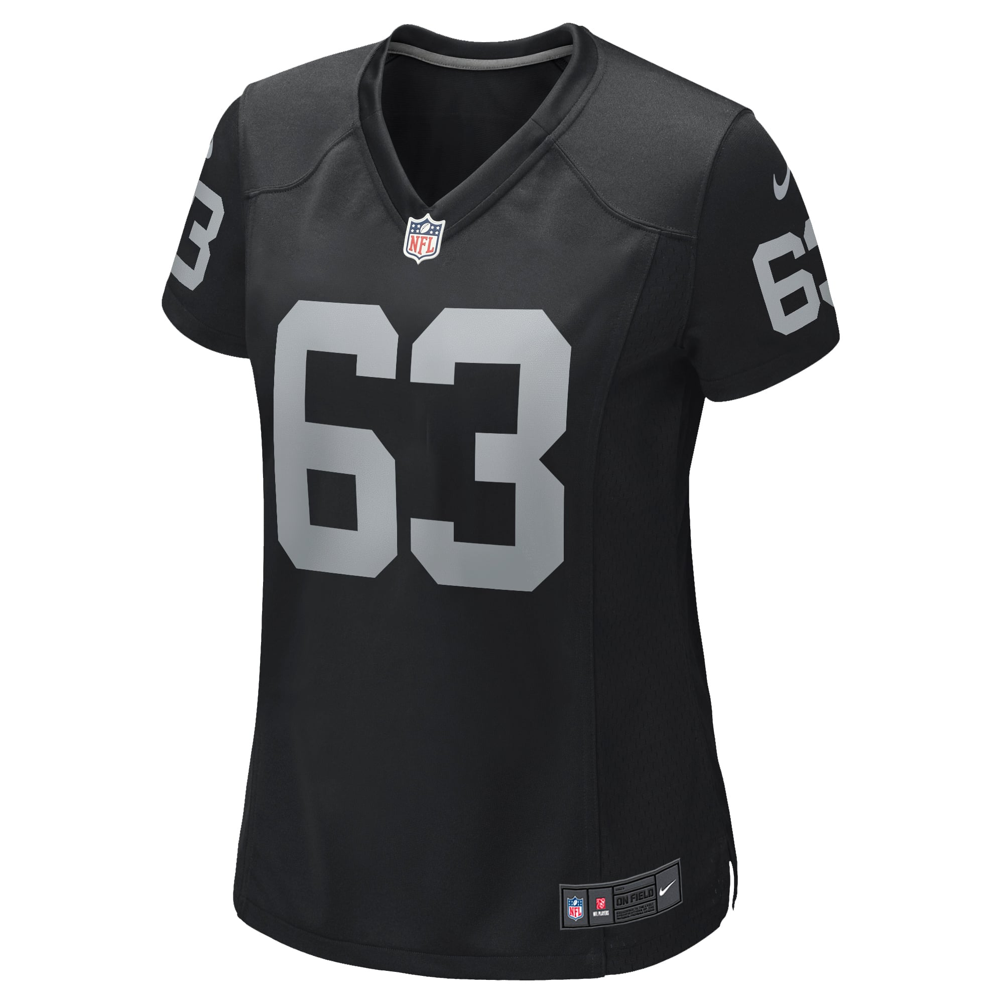 Women's Las Vegas Raiders Gene Upshaw Black Game Retired Player Jersey