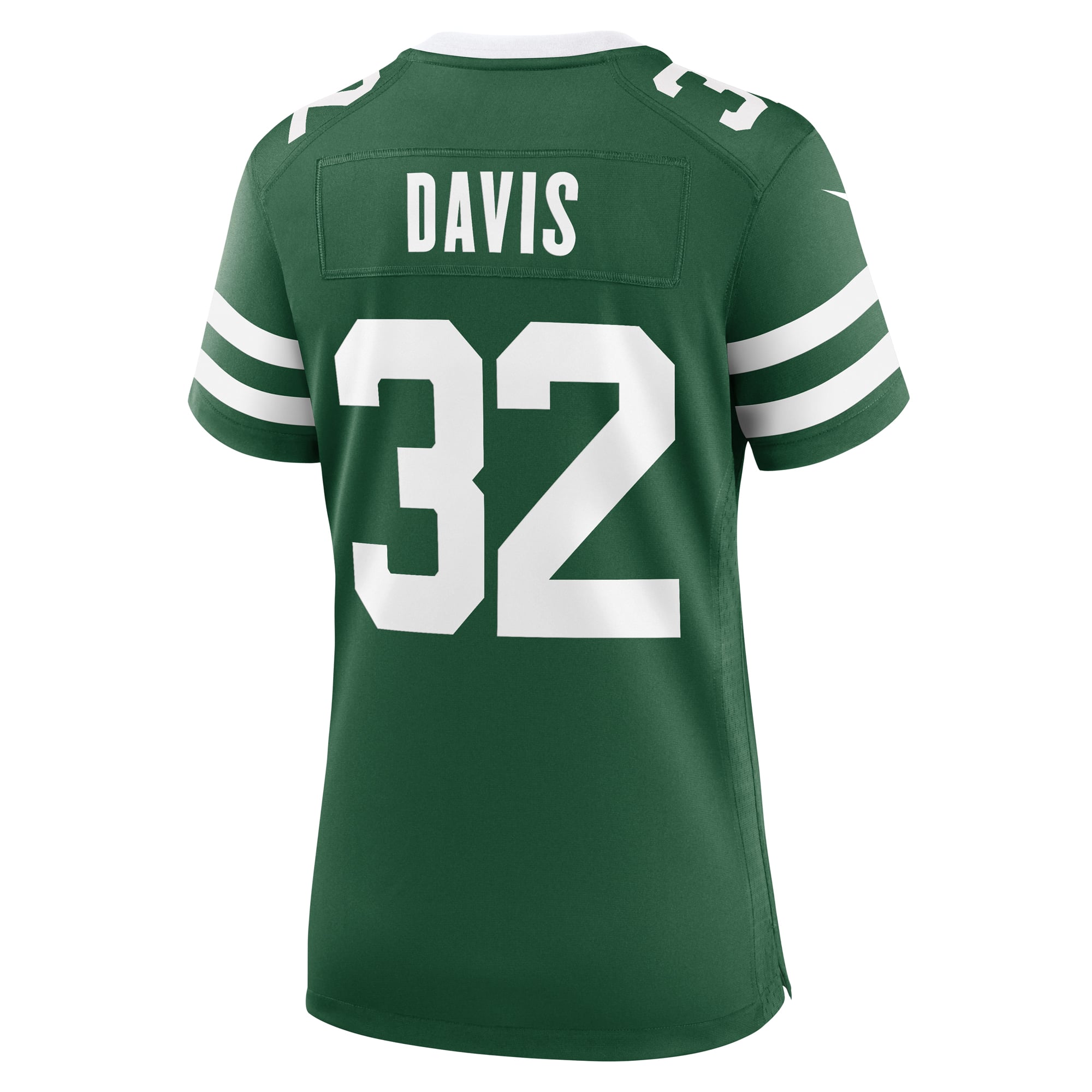 Women's New York Jets Isaiah Davis Legacy Green Game Jersey
