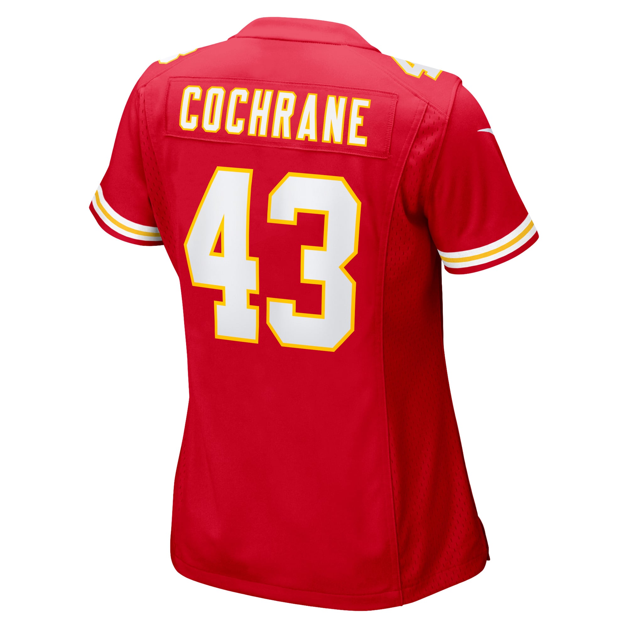 Women's Kansas City Chiefs Jack Cochrane Red Game Player Jersey