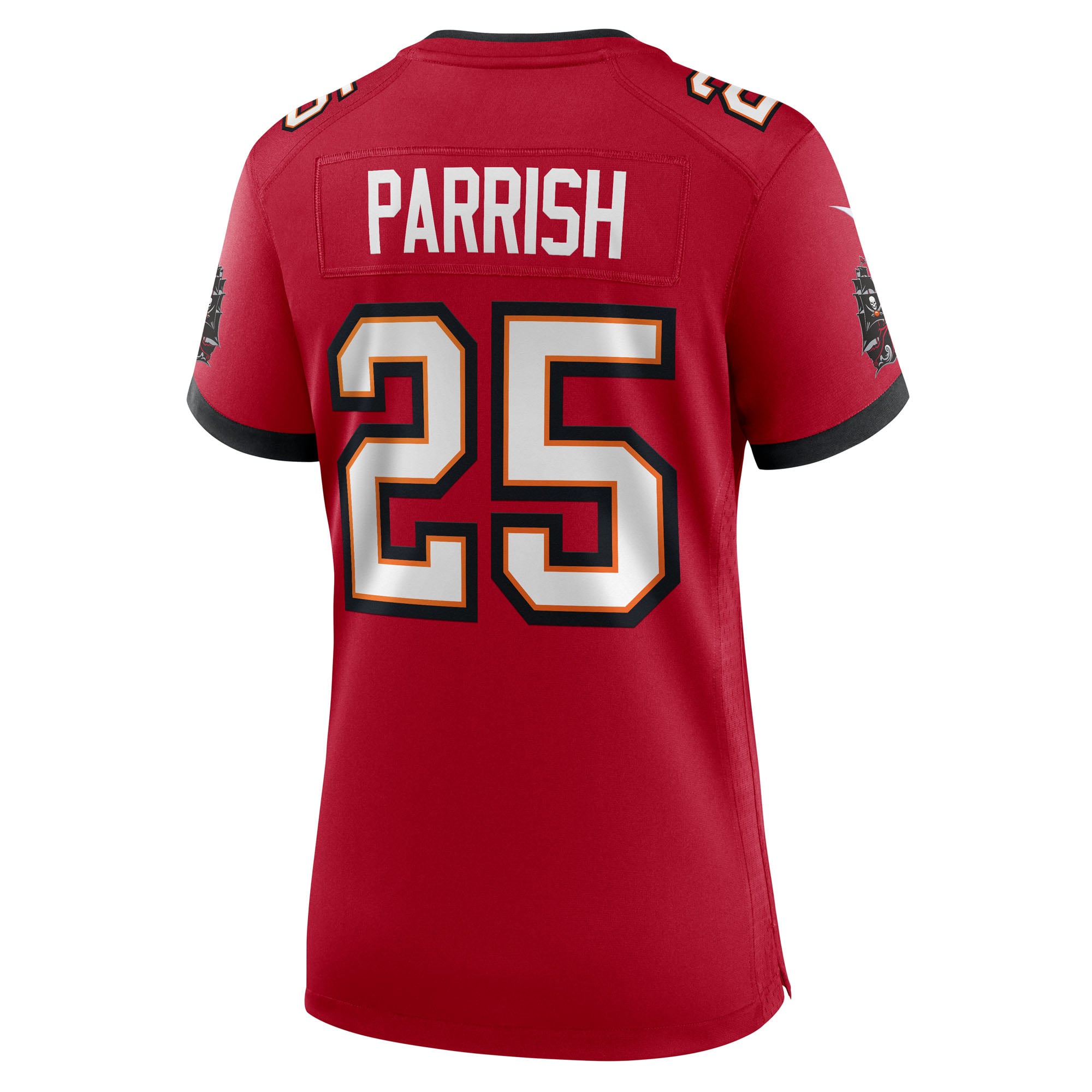 Women's Tampa Bay Buccaneers Jacob Parrish Red Team Game Jersey
