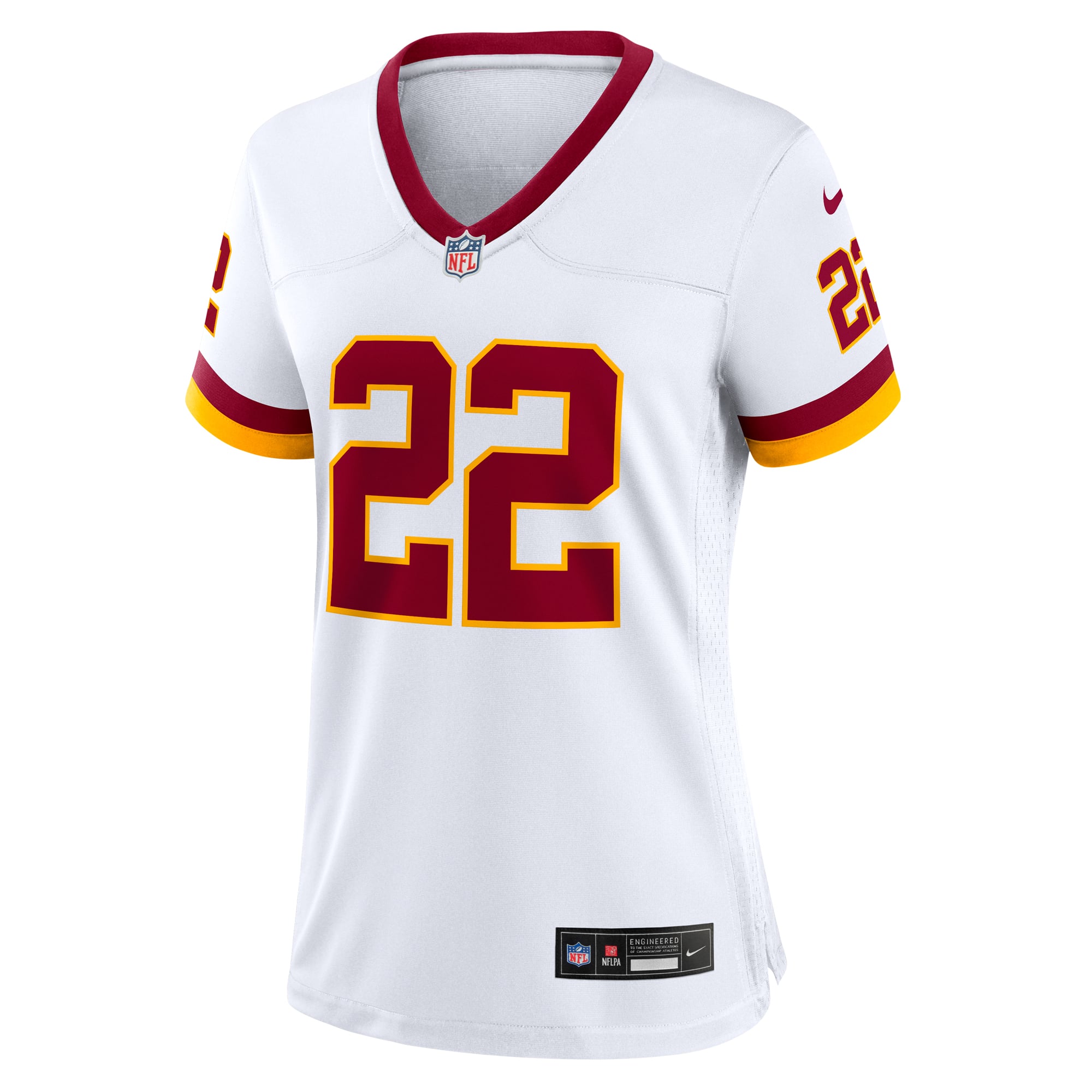 Women's Washington Commanders Jacory Croskey-Merritt White Game Super Bowl Era Jersey