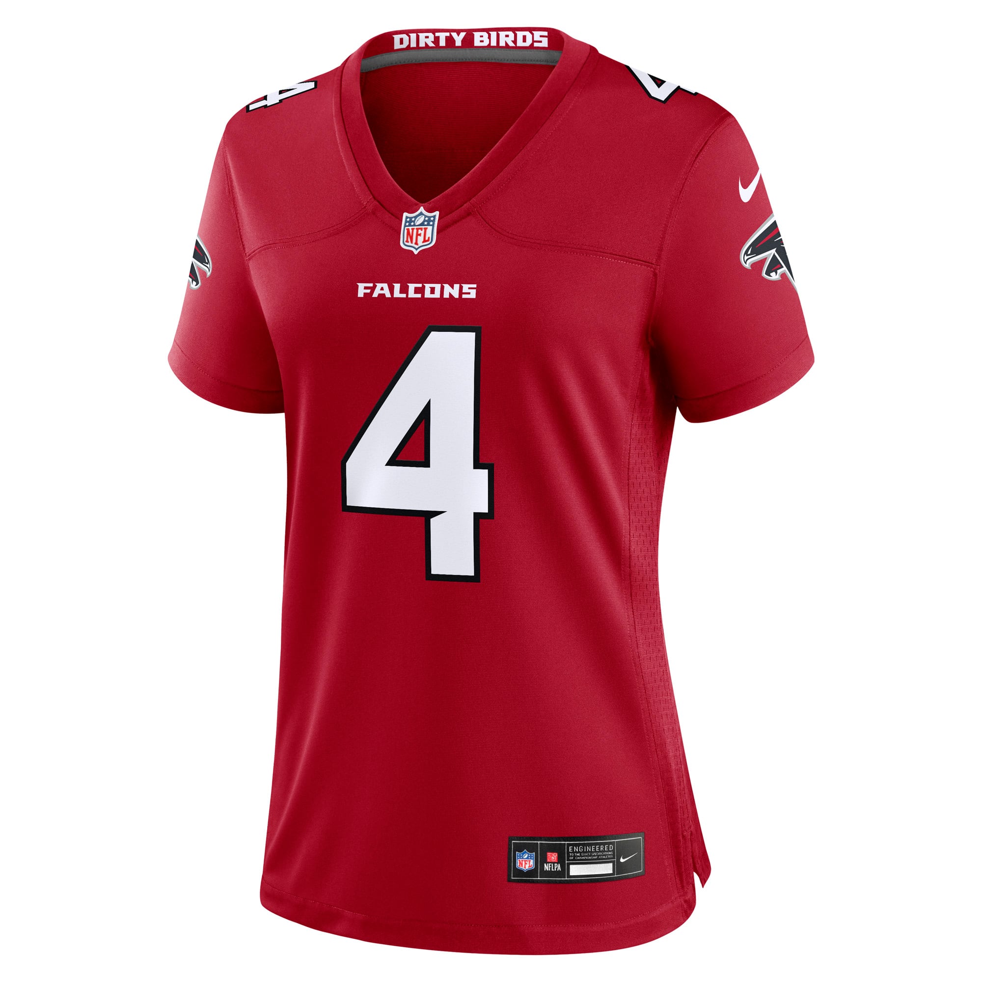 Women's Atlanta Falcons Jahan Dotson Red Team Game Jersey