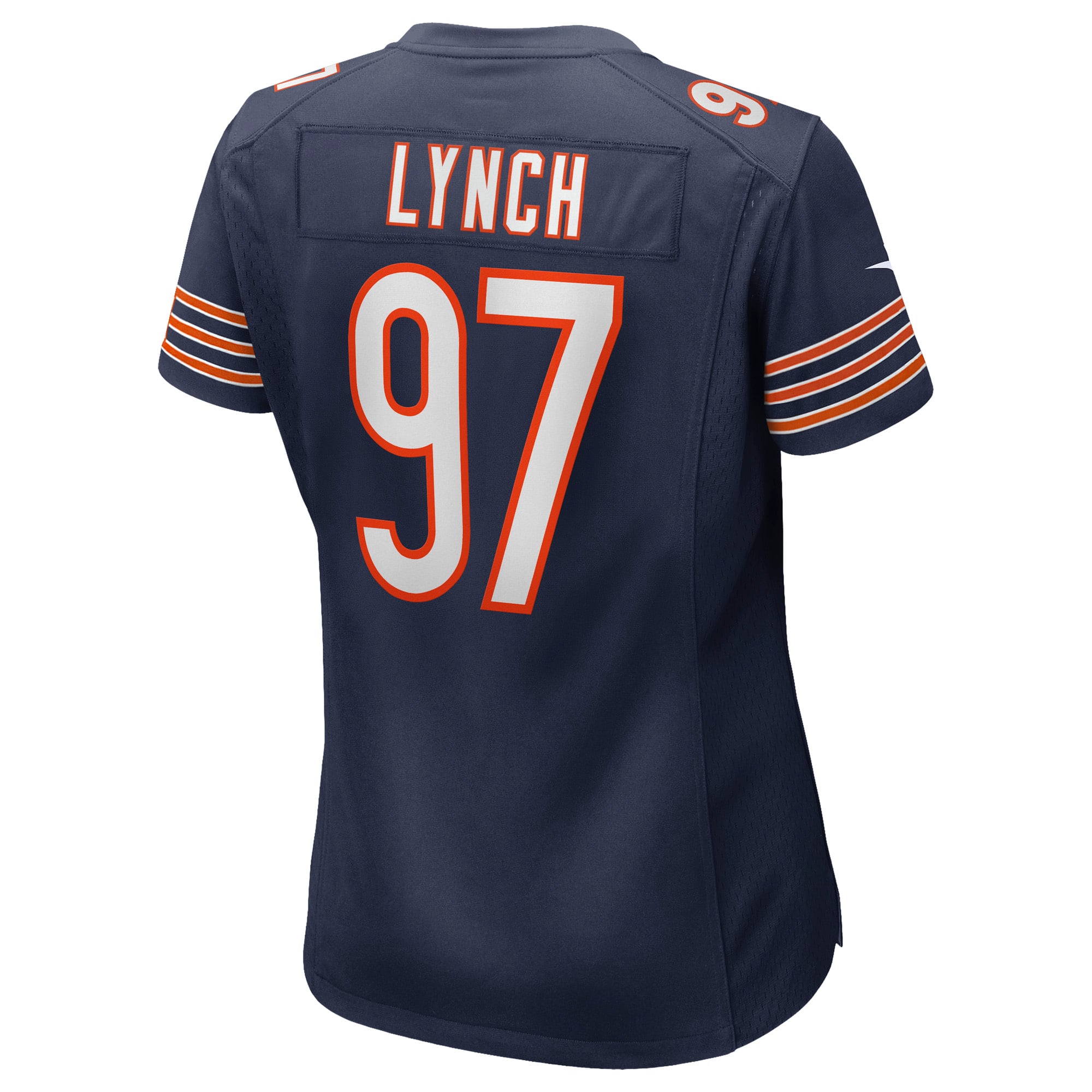 Women's Chicago Bears James Lynch Navy Team Game Jersey