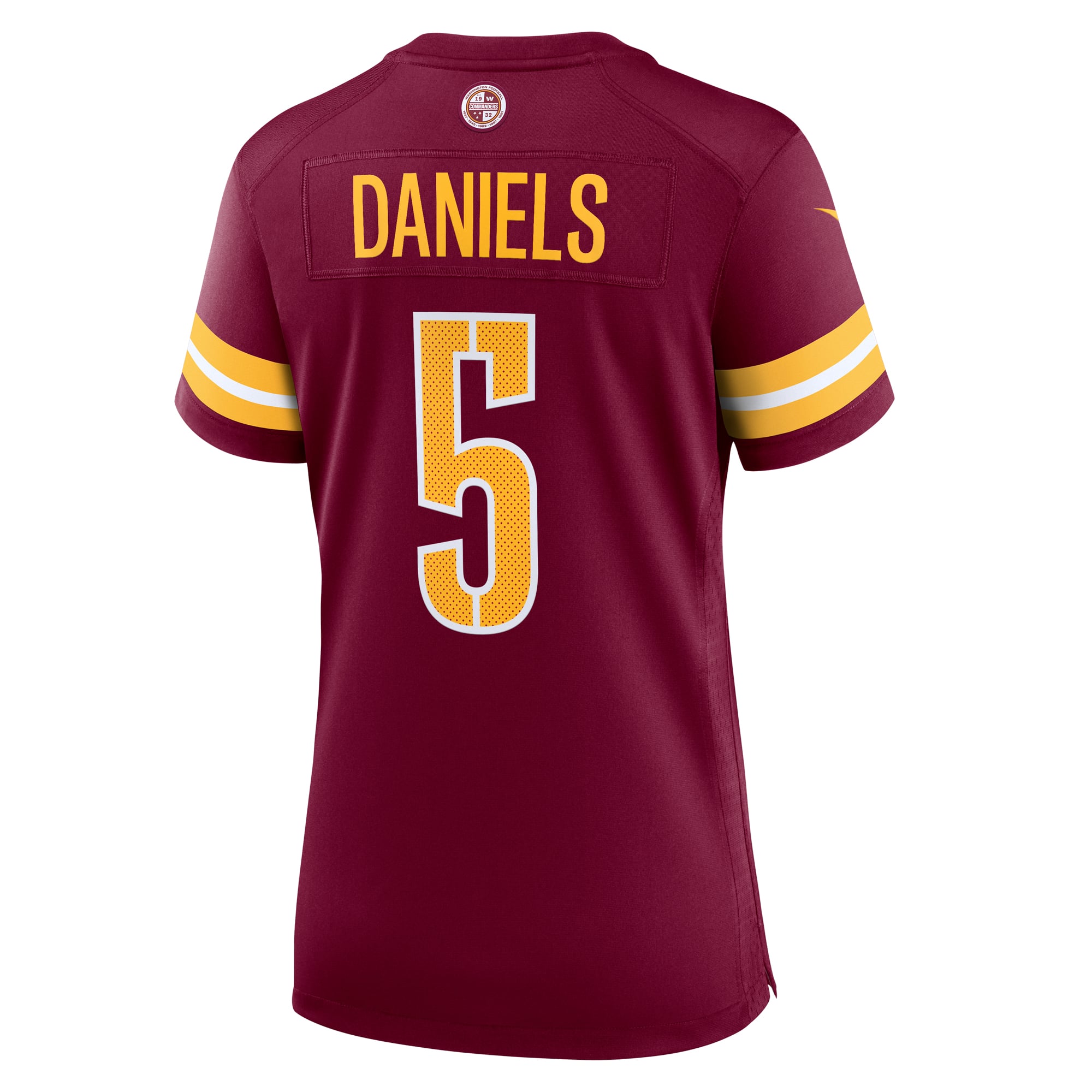 Women's Washington Commanders Jayden Daniels Burgundy Player Game Jersey