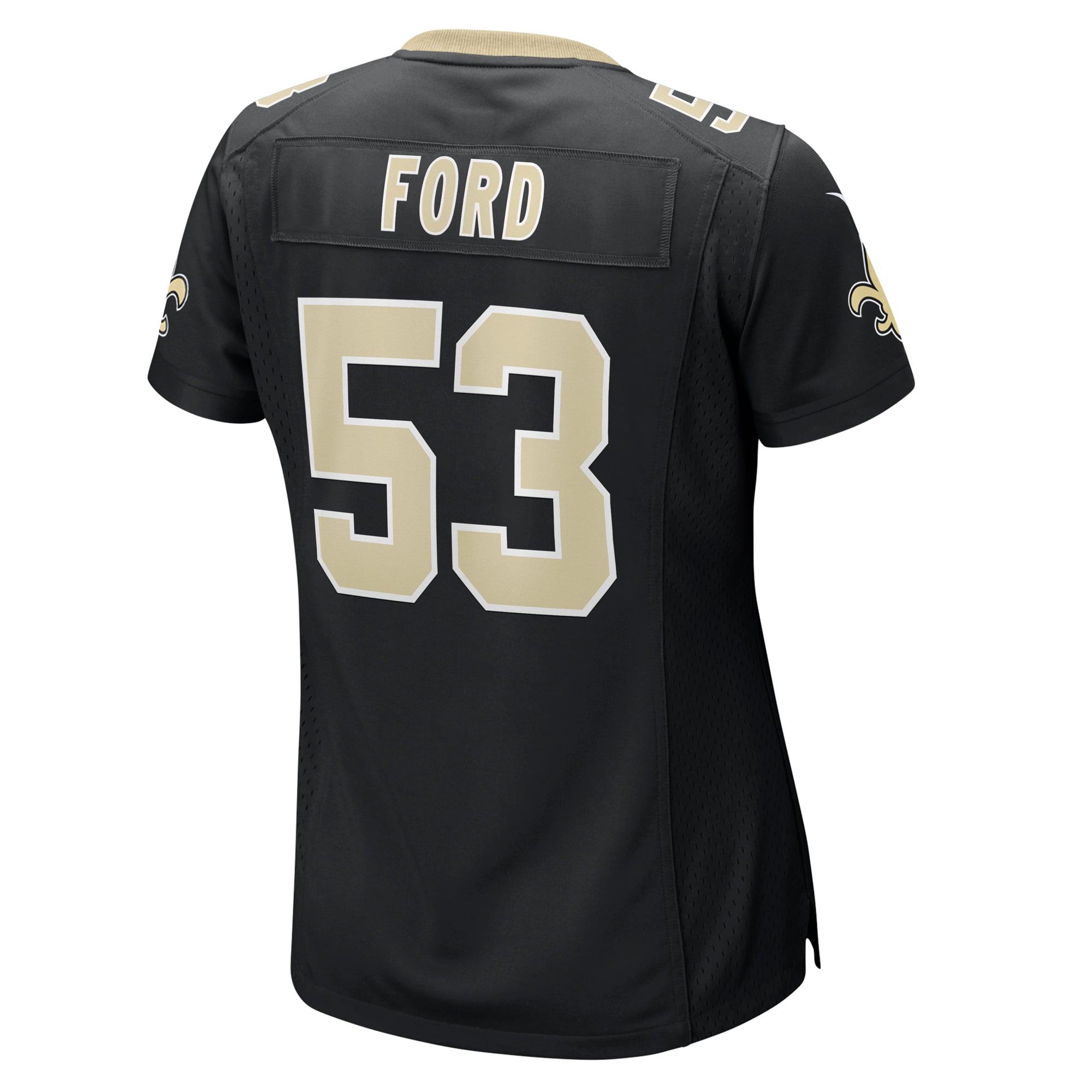Women's New Orleans Saints Jaylan Ford Black Game Jersey