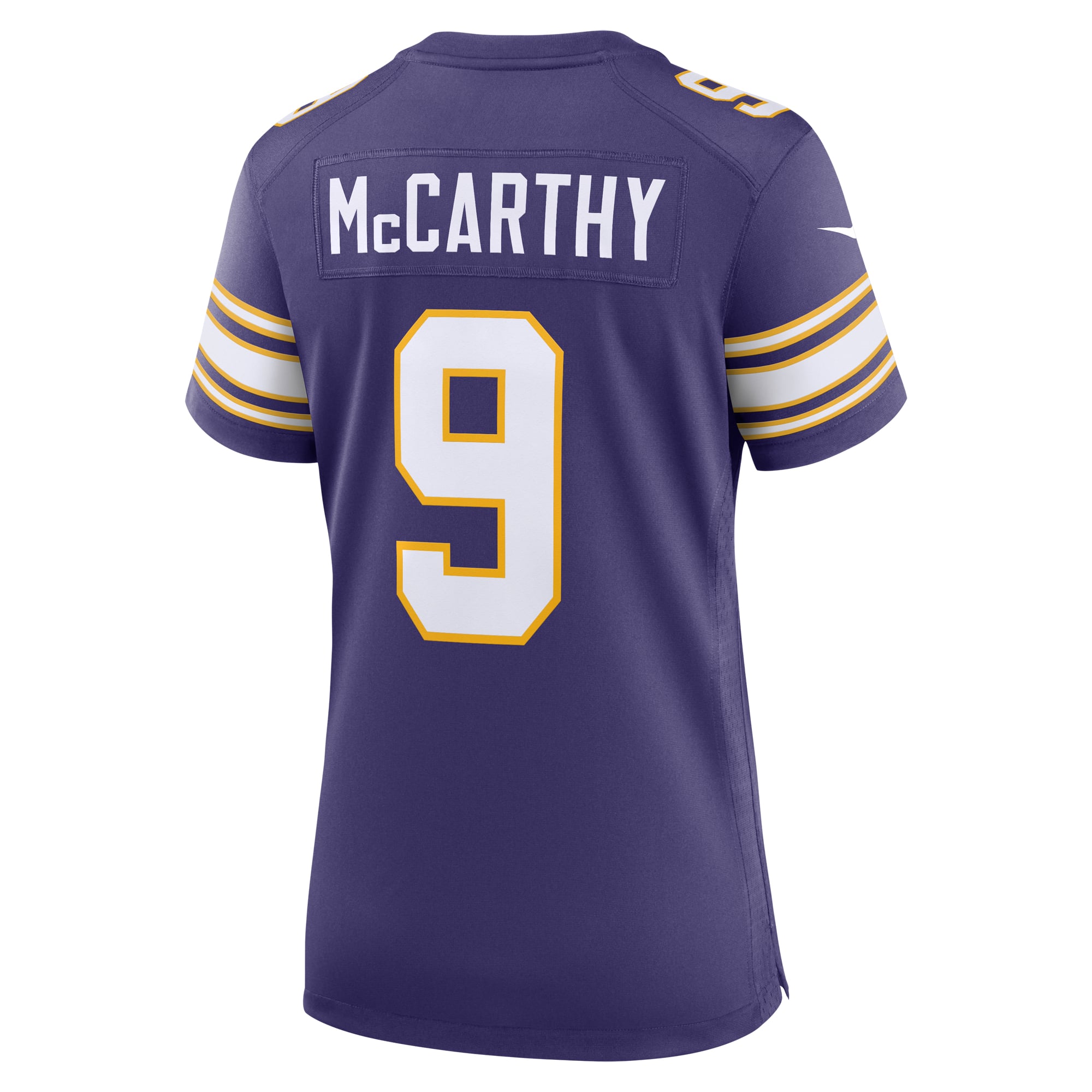 Women's Minnesota Vikings J.J. McCarthy Purple 2nd Alternate Player Game Jersey