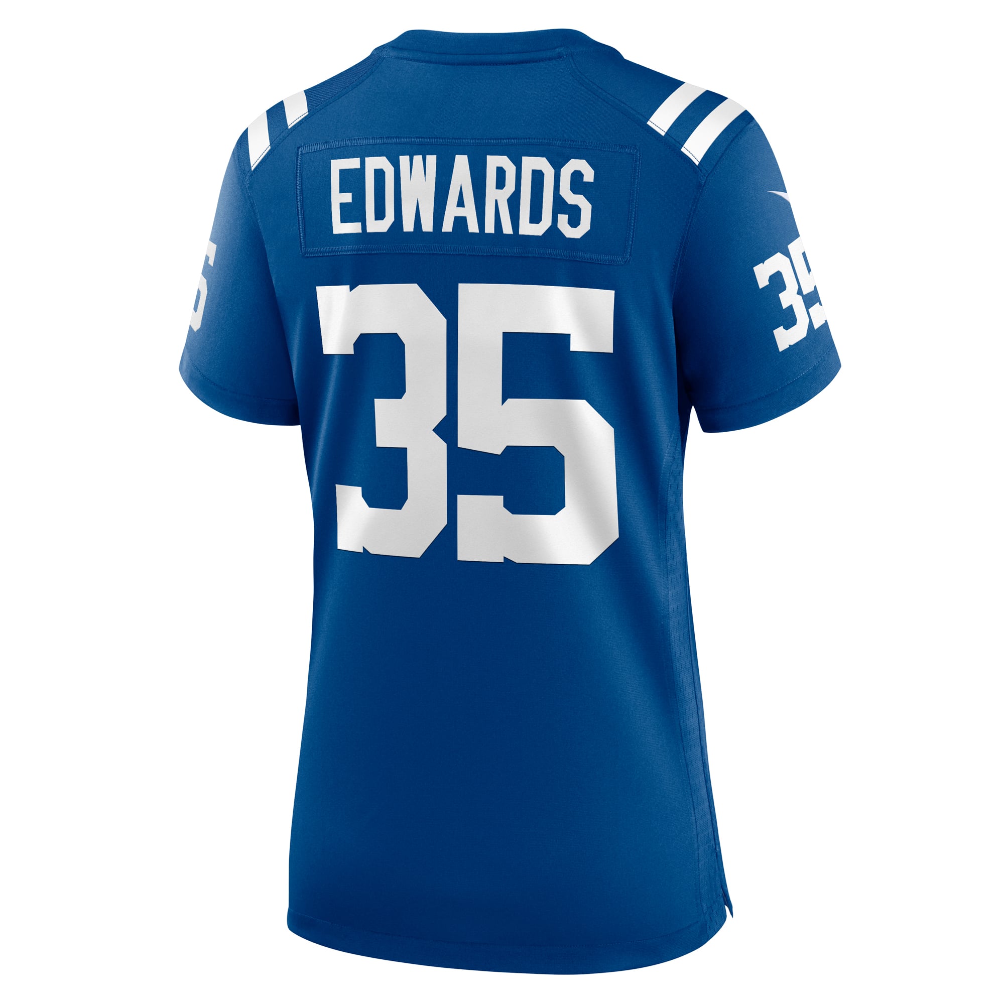 Women's Indianapolis Colts Johnathan Edwards Royal Team Game Jersey