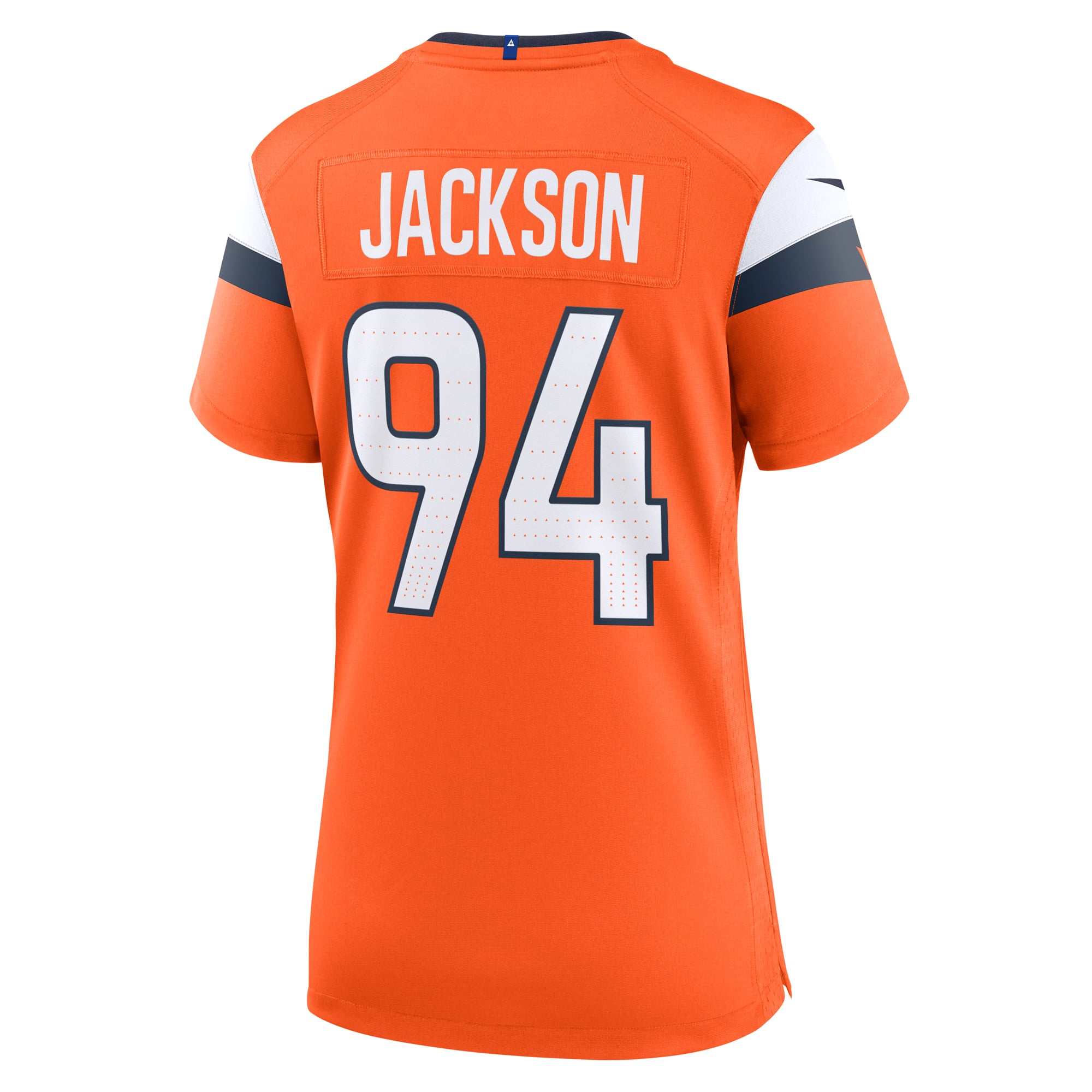 Women's Denver Broncos Jordan Jackson Orange Team Game Jersey