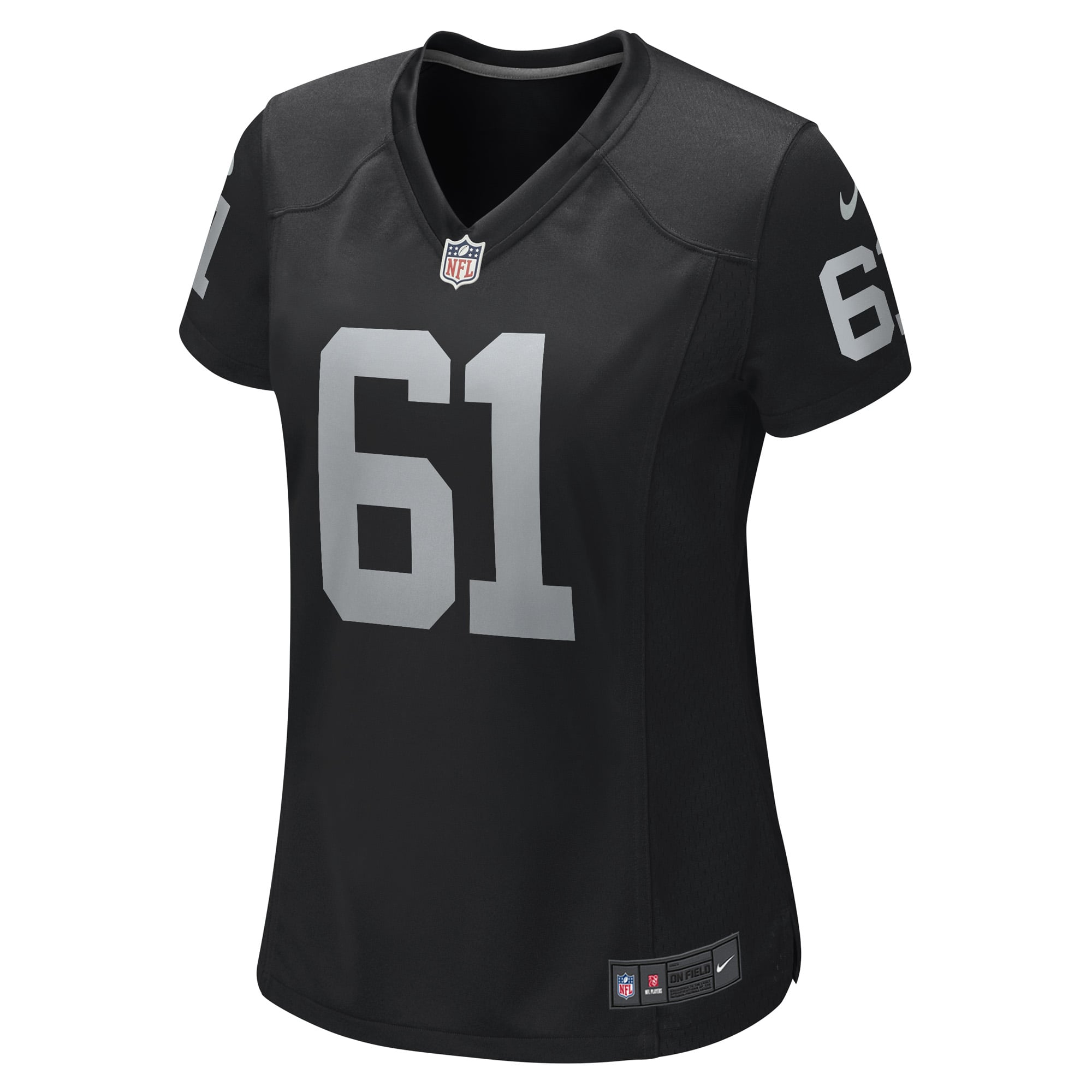 Women's Las Vegas Raiders Jordan Meredith Black Game Player Jersey