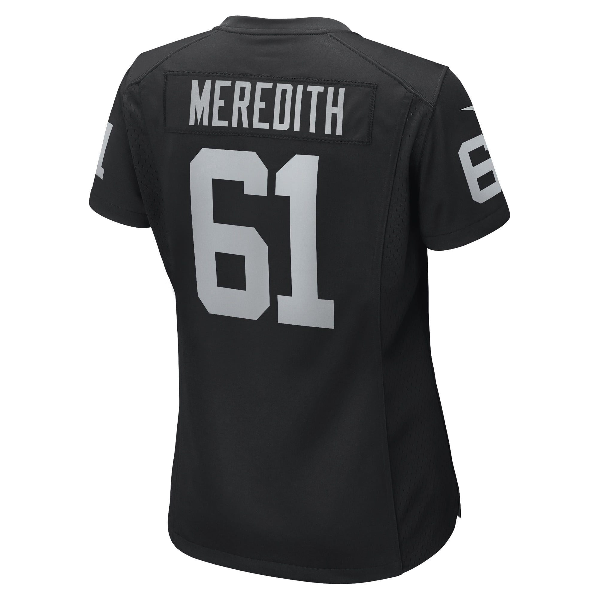 Women's Las Vegas Raiders Jordan Meredith Black Game Player Jersey