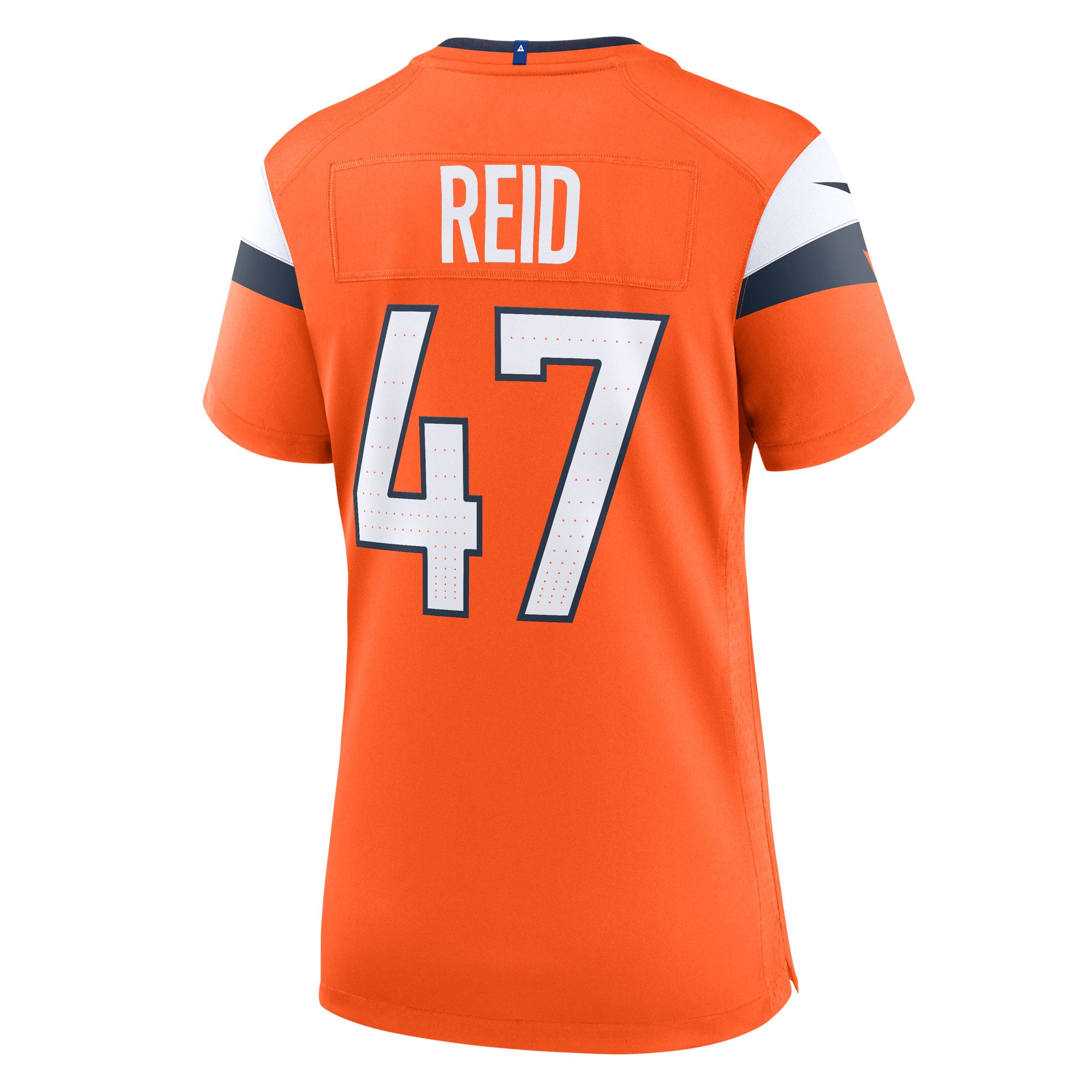 Women's Denver Broncos Karene Reid Orange Team Game Jersey
