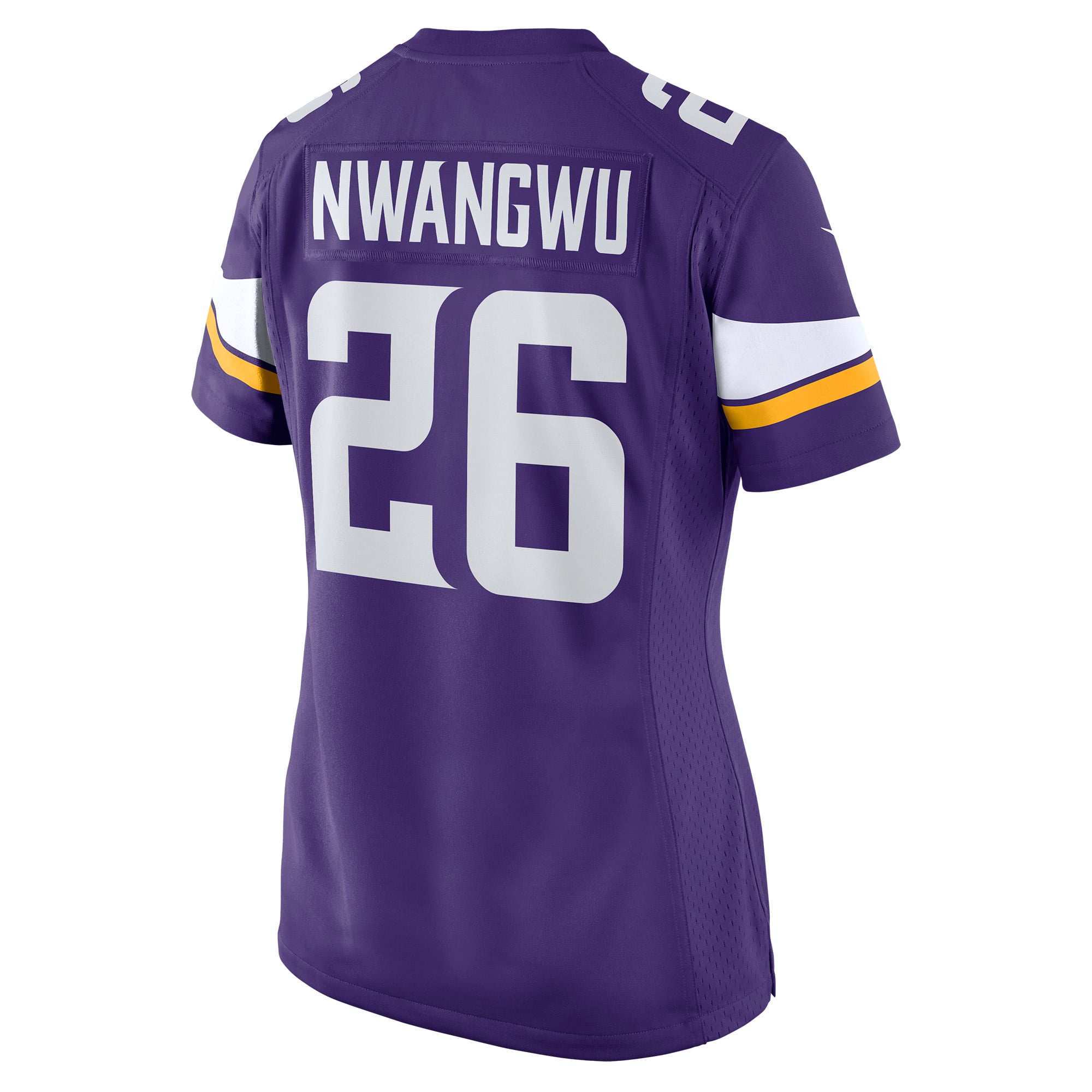 Women's Minnesota Vikings Kene Nwangwu Purple Game Jersey