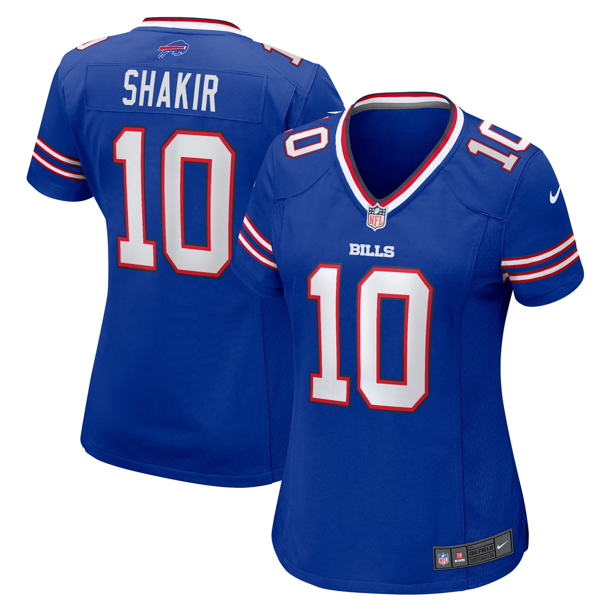 Women's Buffalo Bills Khalil Shakir Royal Game Jersey