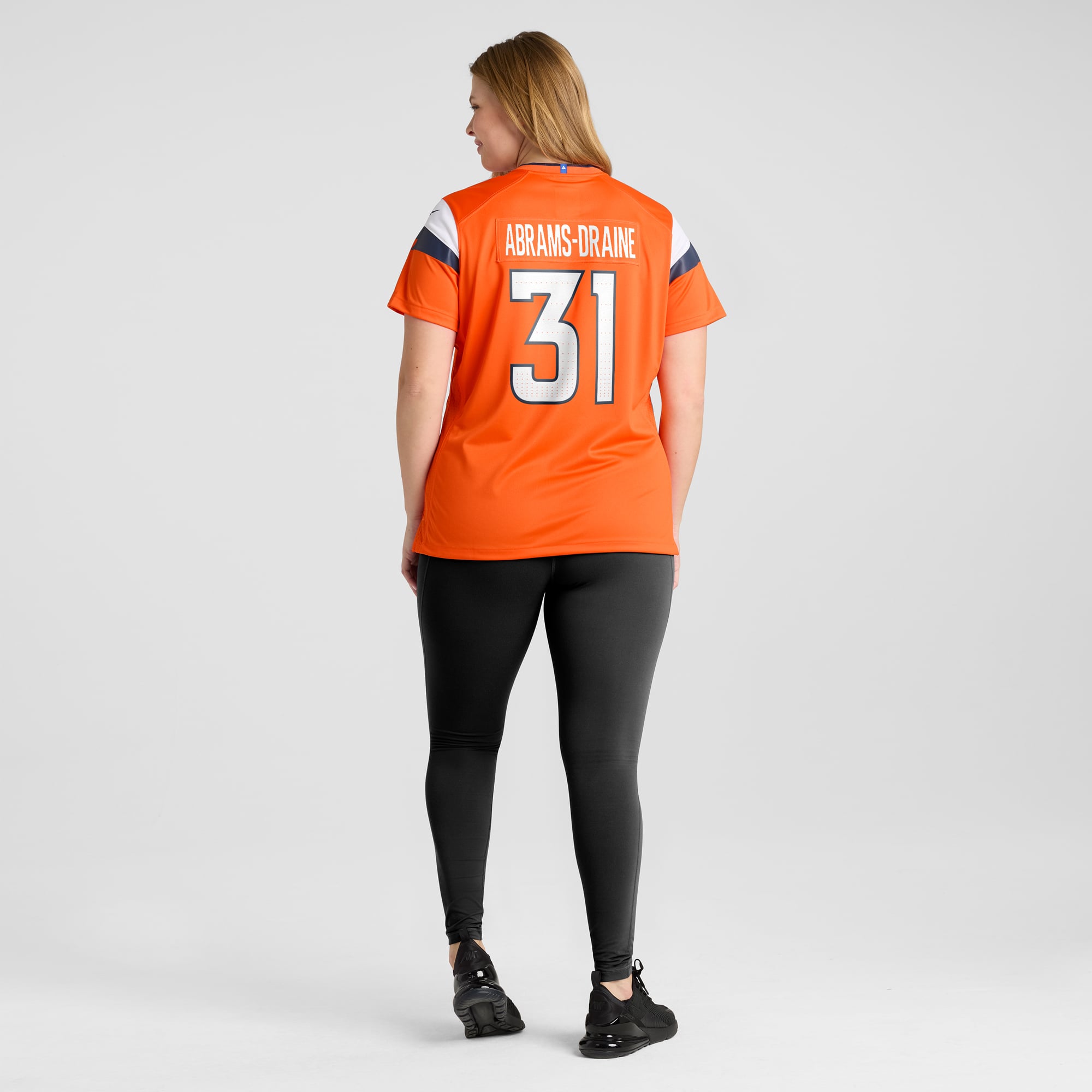 Women's Denver Broncos Kris Abrams-Draine Orange Team Game Jersey