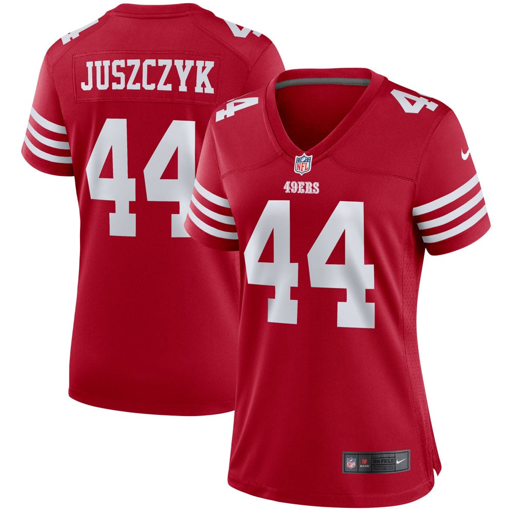 Women's San Francisco 49ers Kyle Juszczyk Scarlet Player Game Jersey