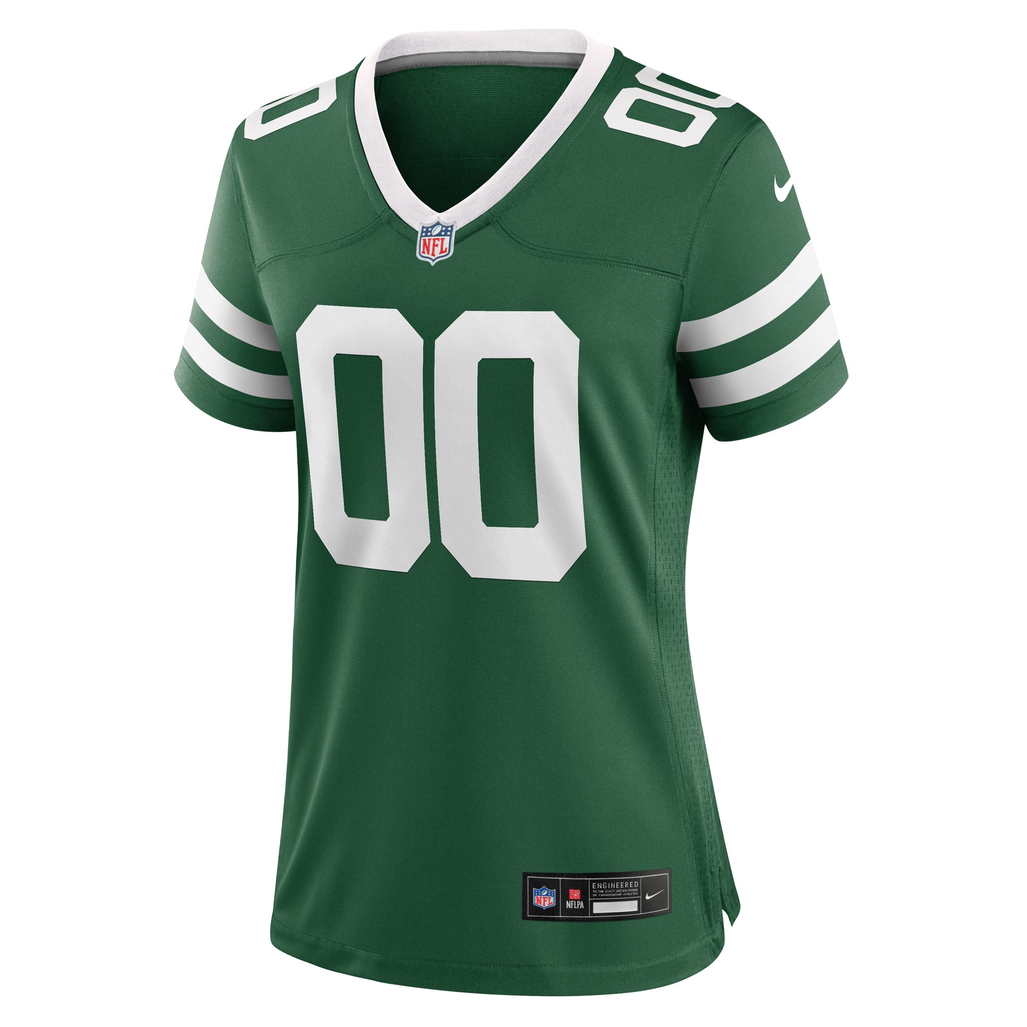 Women's New York Jets Legacy Green Custom Game Jersey