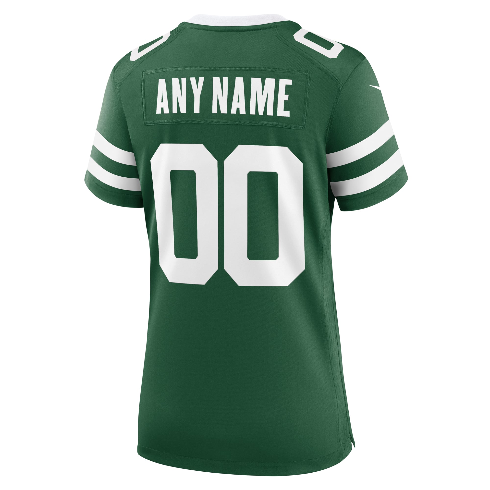 Women's New York Jets Legacy Green Custom Game Jersey
