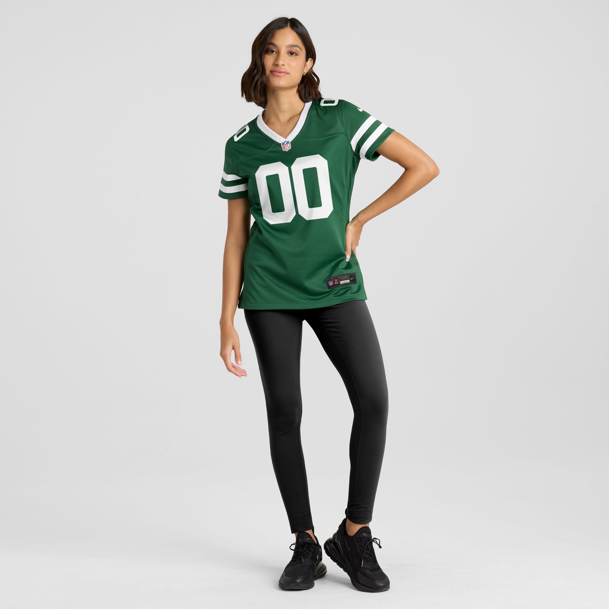 Women's New York Jets Legacy Green Custom Game Jersey
