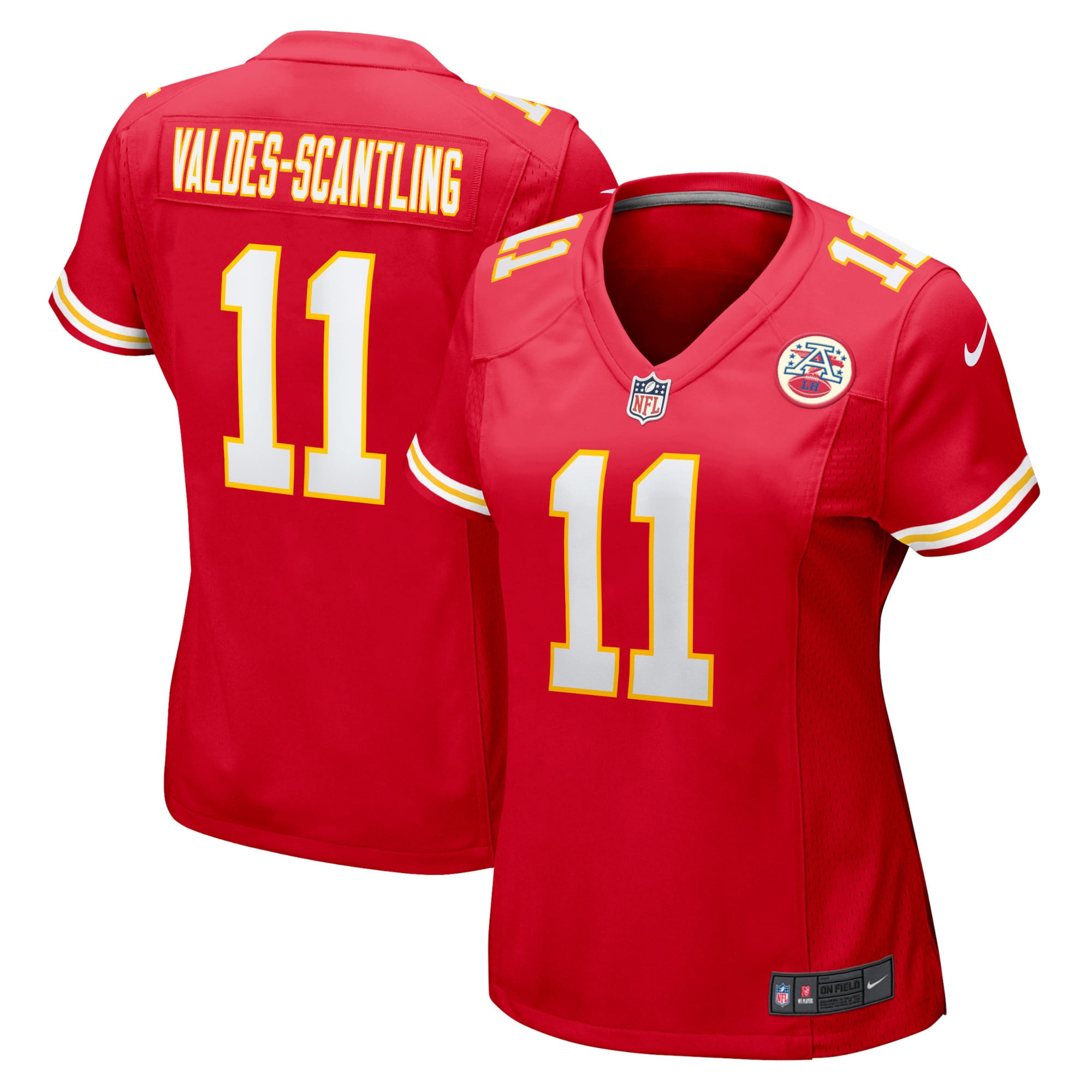 Women's Kansas City Chiefs Marquez Valdes-Scantling Red Game Jersey