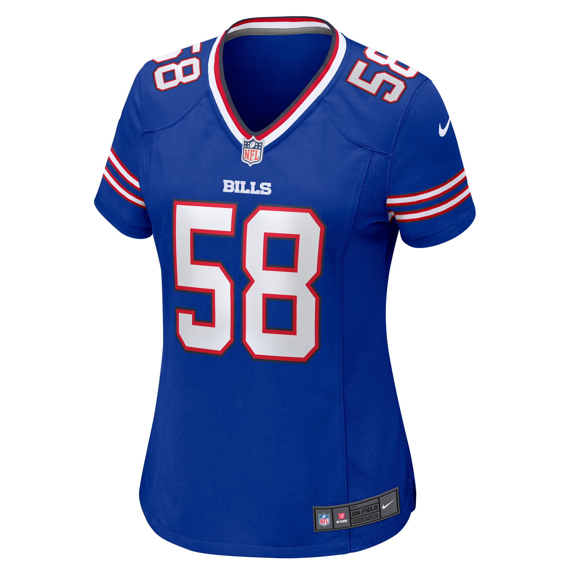 Women's Buffalo Bills Matt Milano Royal Game Jersey