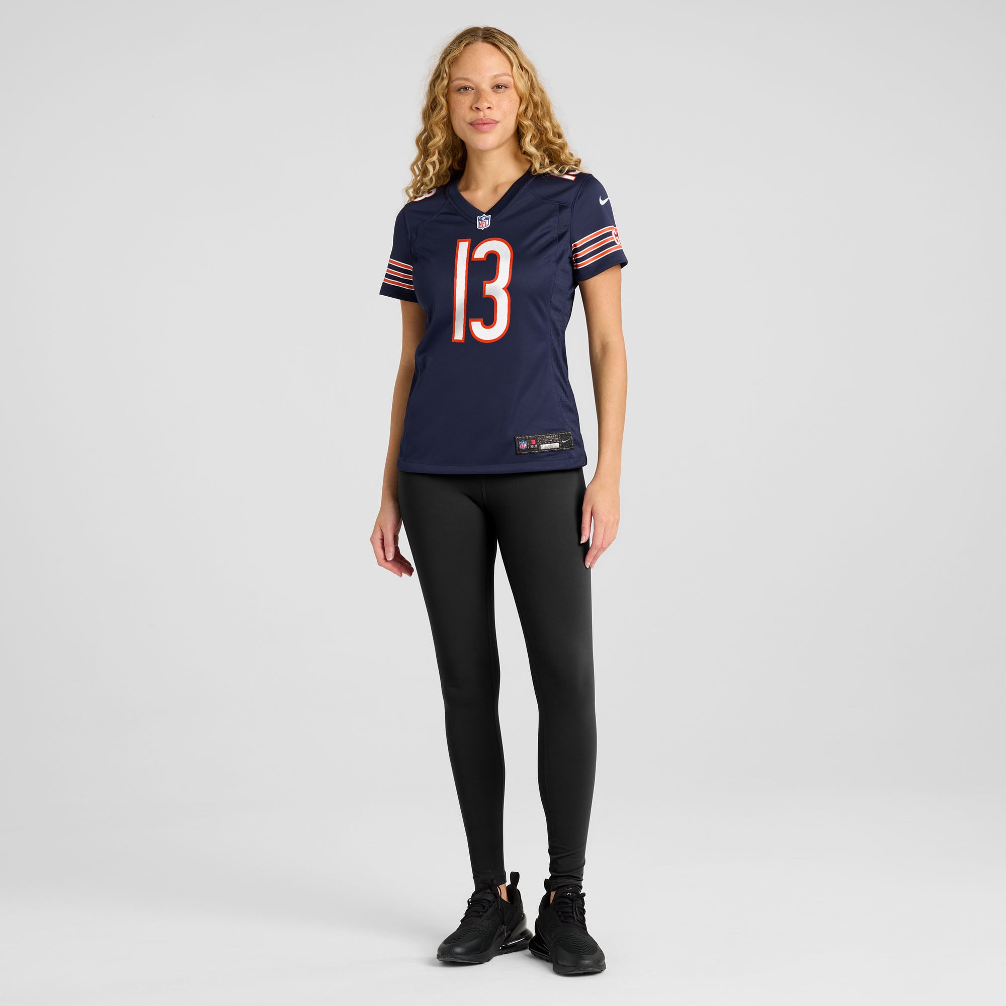 Women's Chicago Bears Maurice Alexander Navy Team Game Jersey