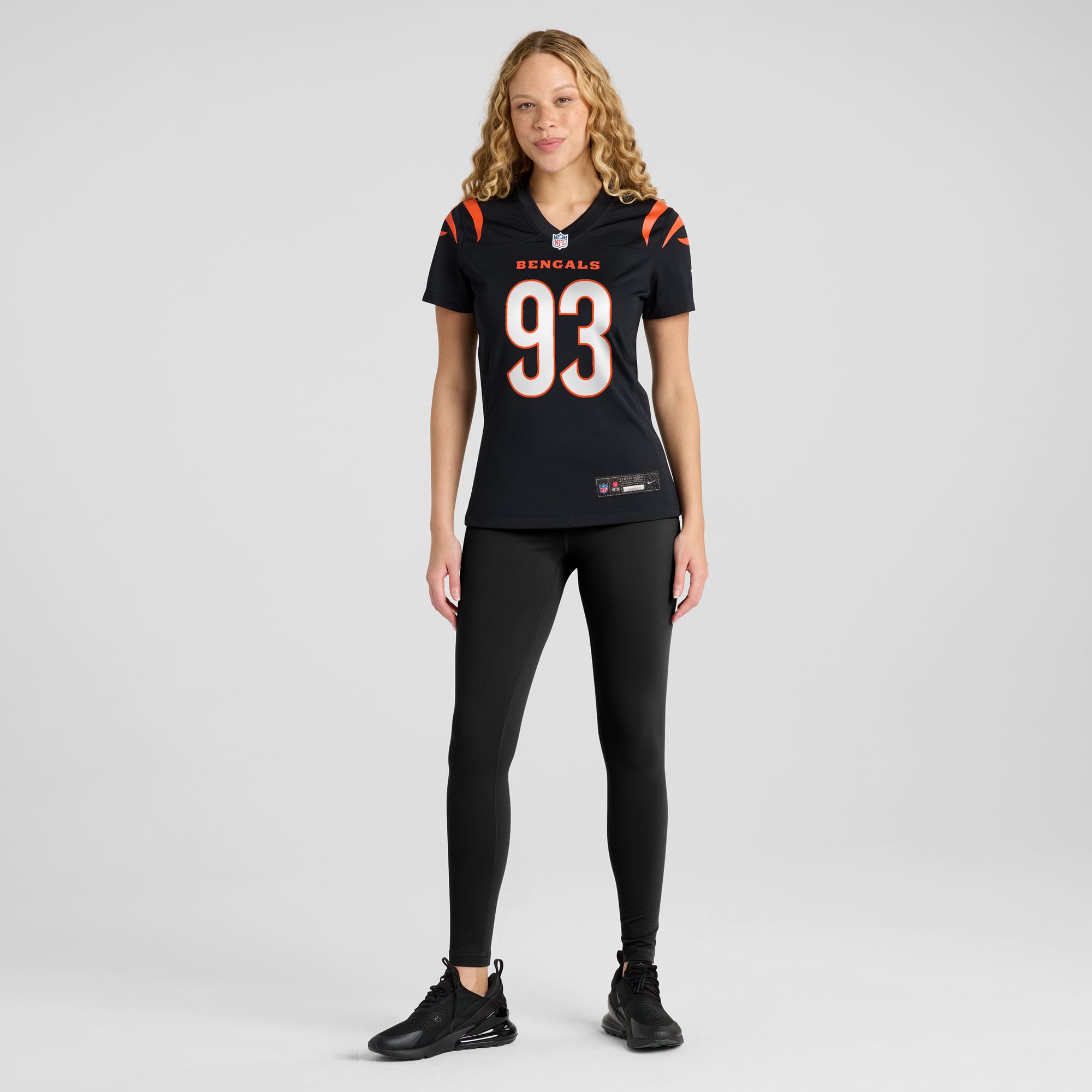 Women's Cincinnati Bengals McKinnley Jackson Black Game Jersey