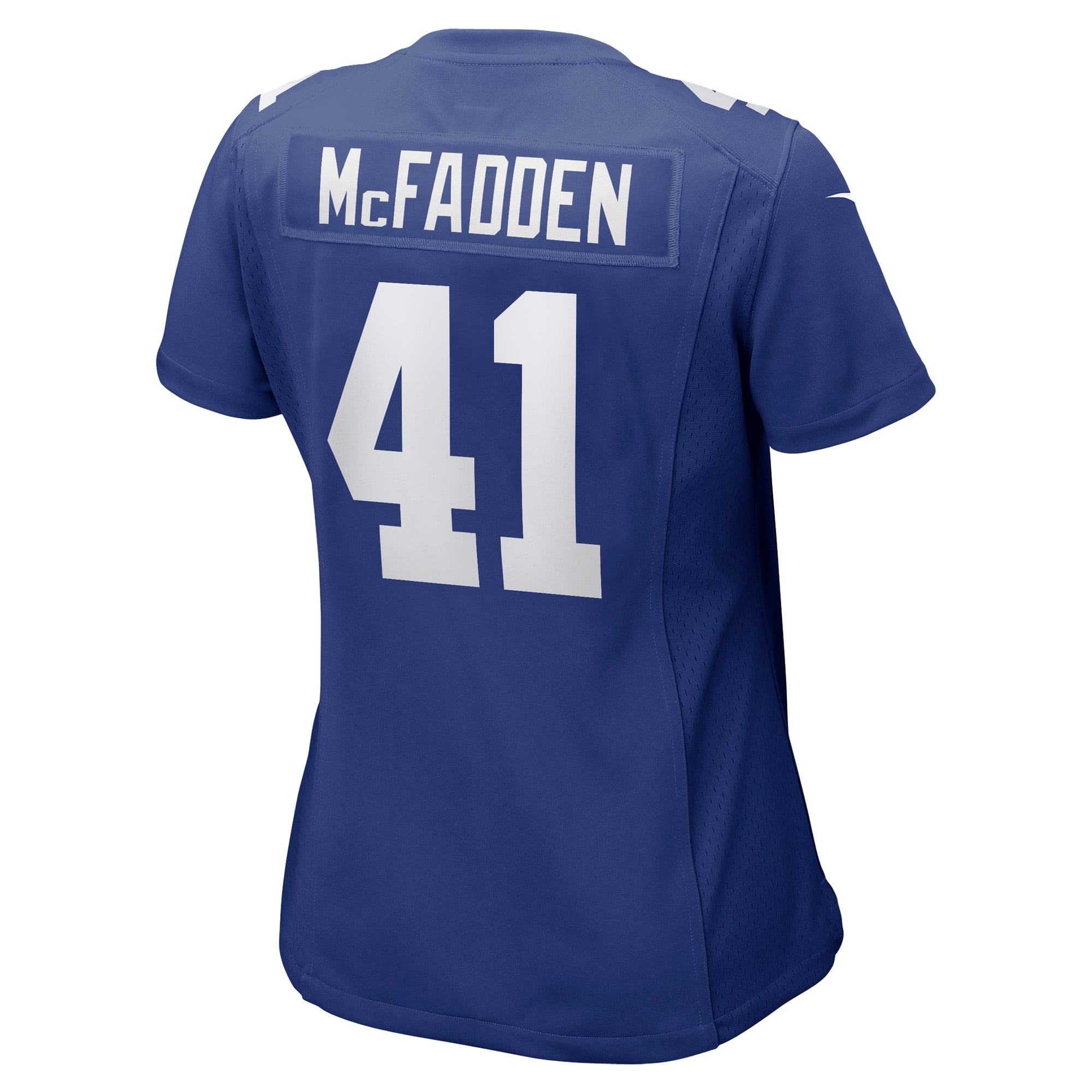 Women's New York Giants Micah McFadden Royal Game Player Jersey