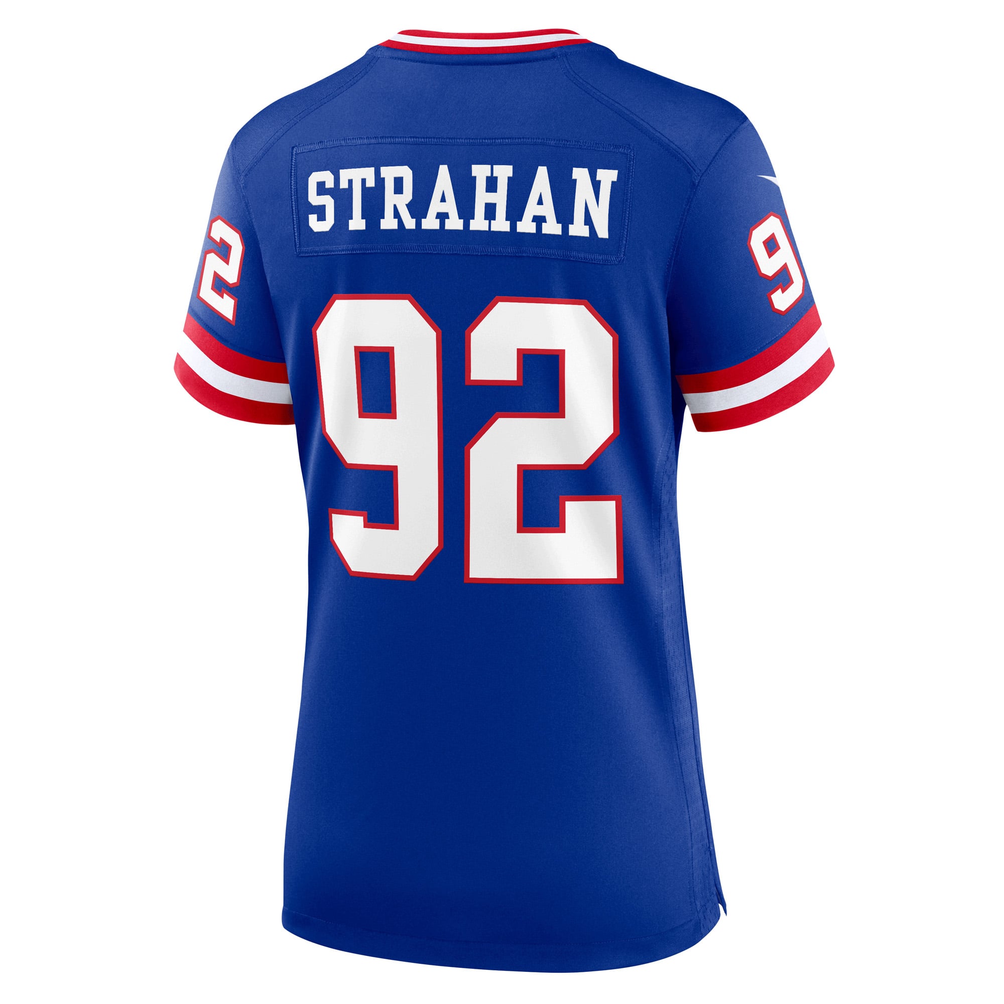 Women's New York Giants Michael Strahan Royal Classic Retired Player Game Jersey