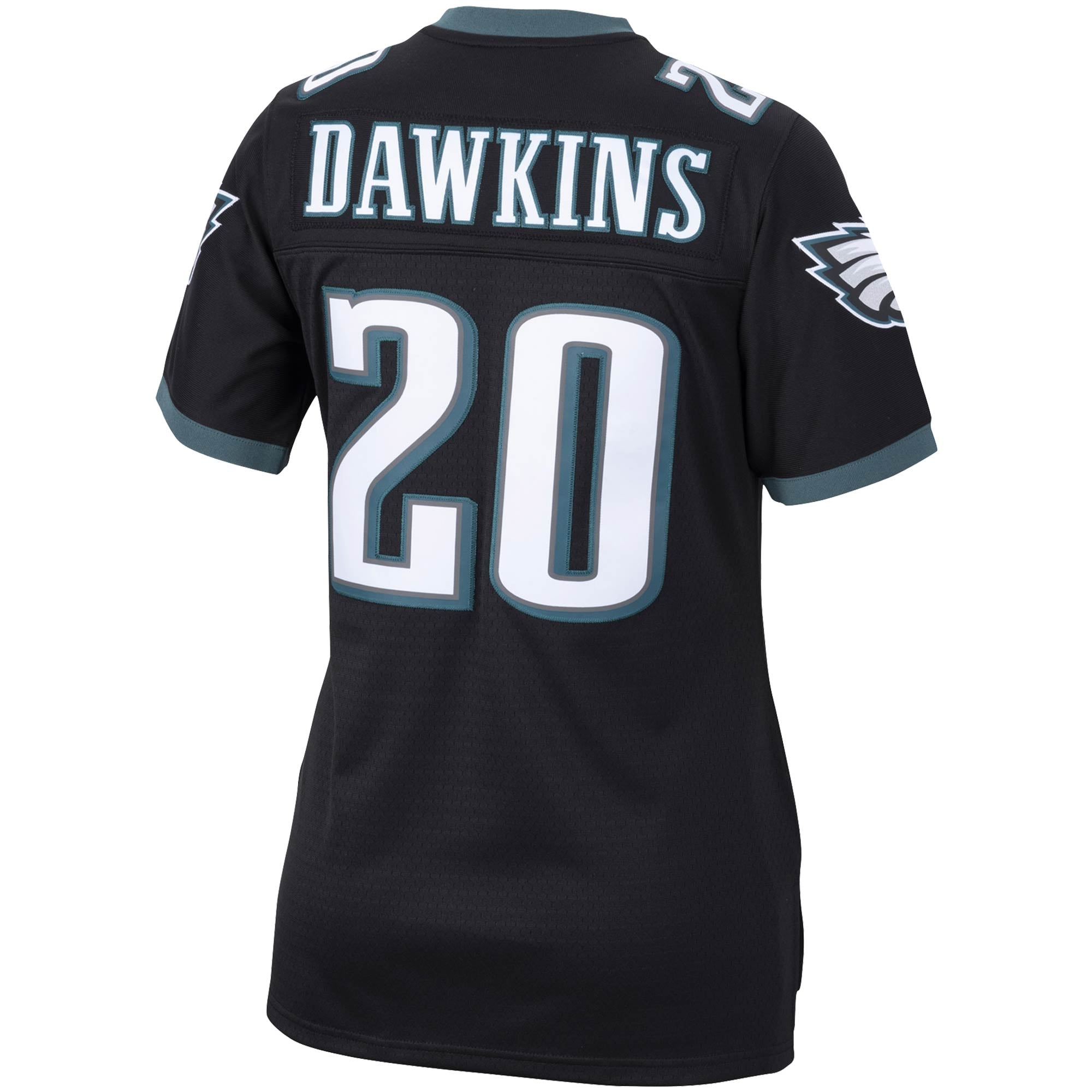 Women's Philadelphia Eagles Brian Dawkins Black Legacy Replica Team Jersey
