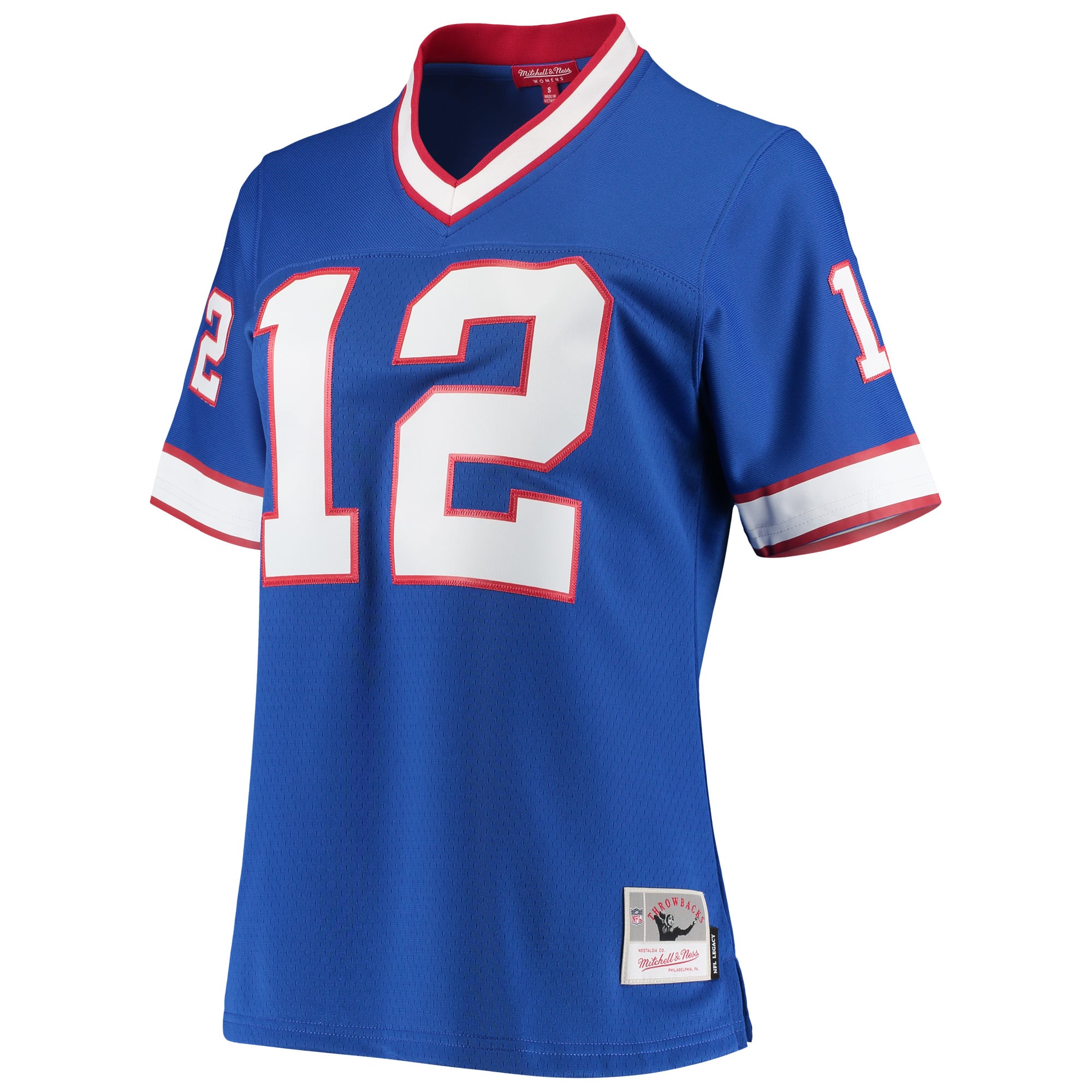 Women's Buffalo Bills Jim Kelly Royal 1990 Legacy Replica Jersey