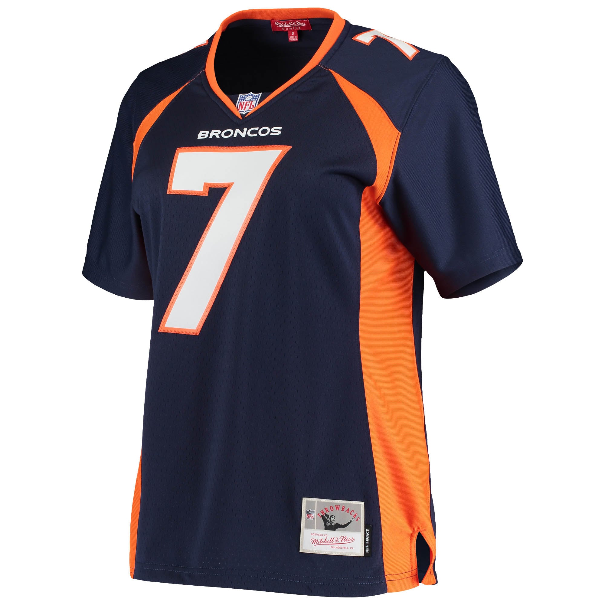 Women's Denver Broncos John Elway Navy Legacy Replica Team Jersey