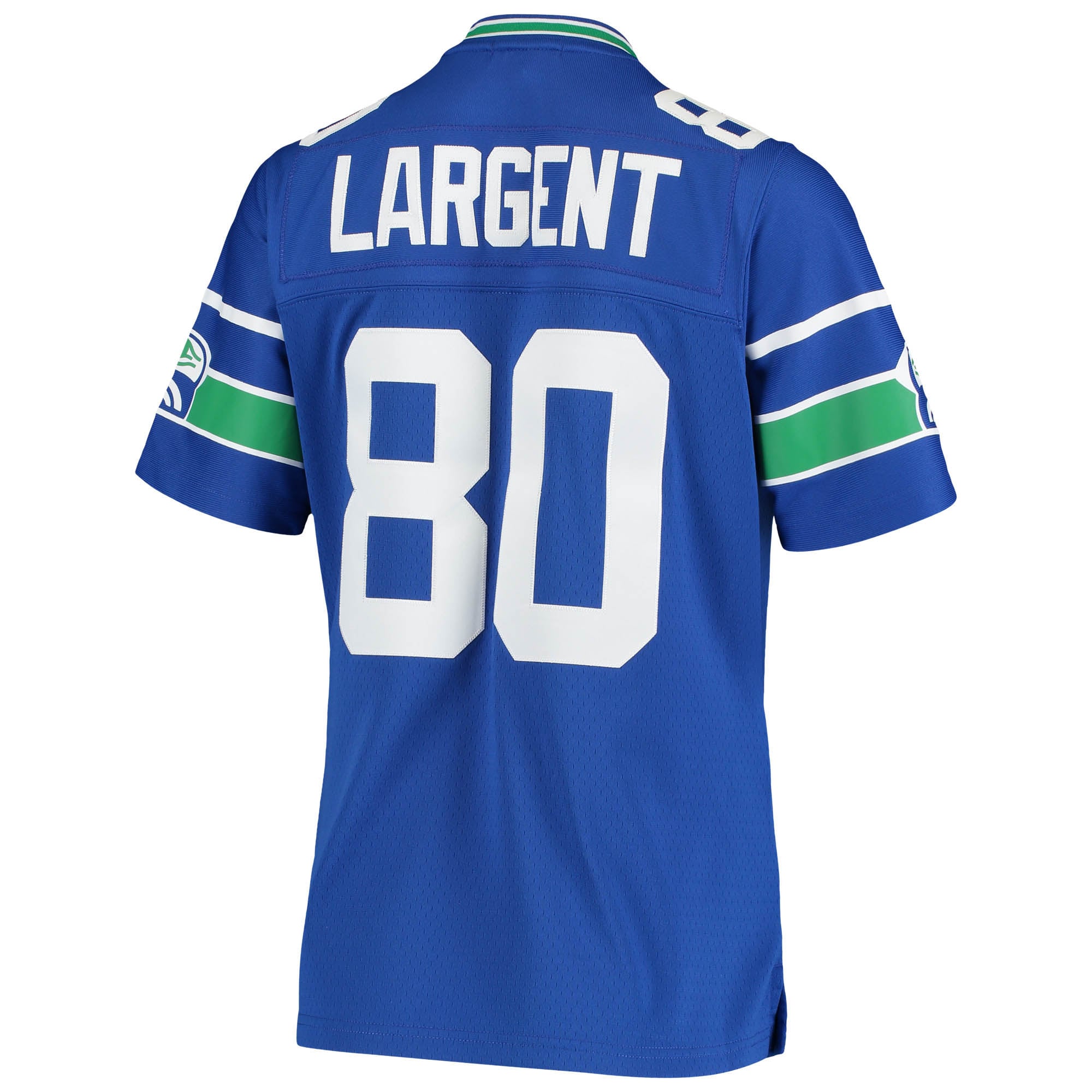 Women's Seattle Seahawks Steve Largent Royal 1985 Legacy Replica Jersey