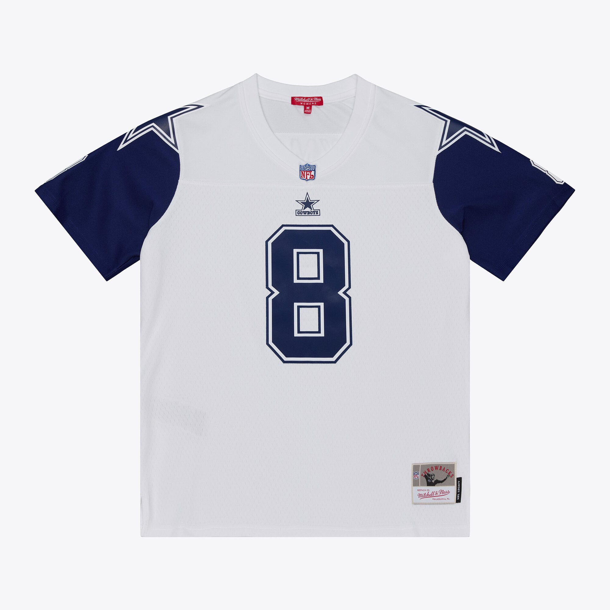 Women's Dallas Cowboys Troy Aikman White 1994 Legacy Replica Jersey
