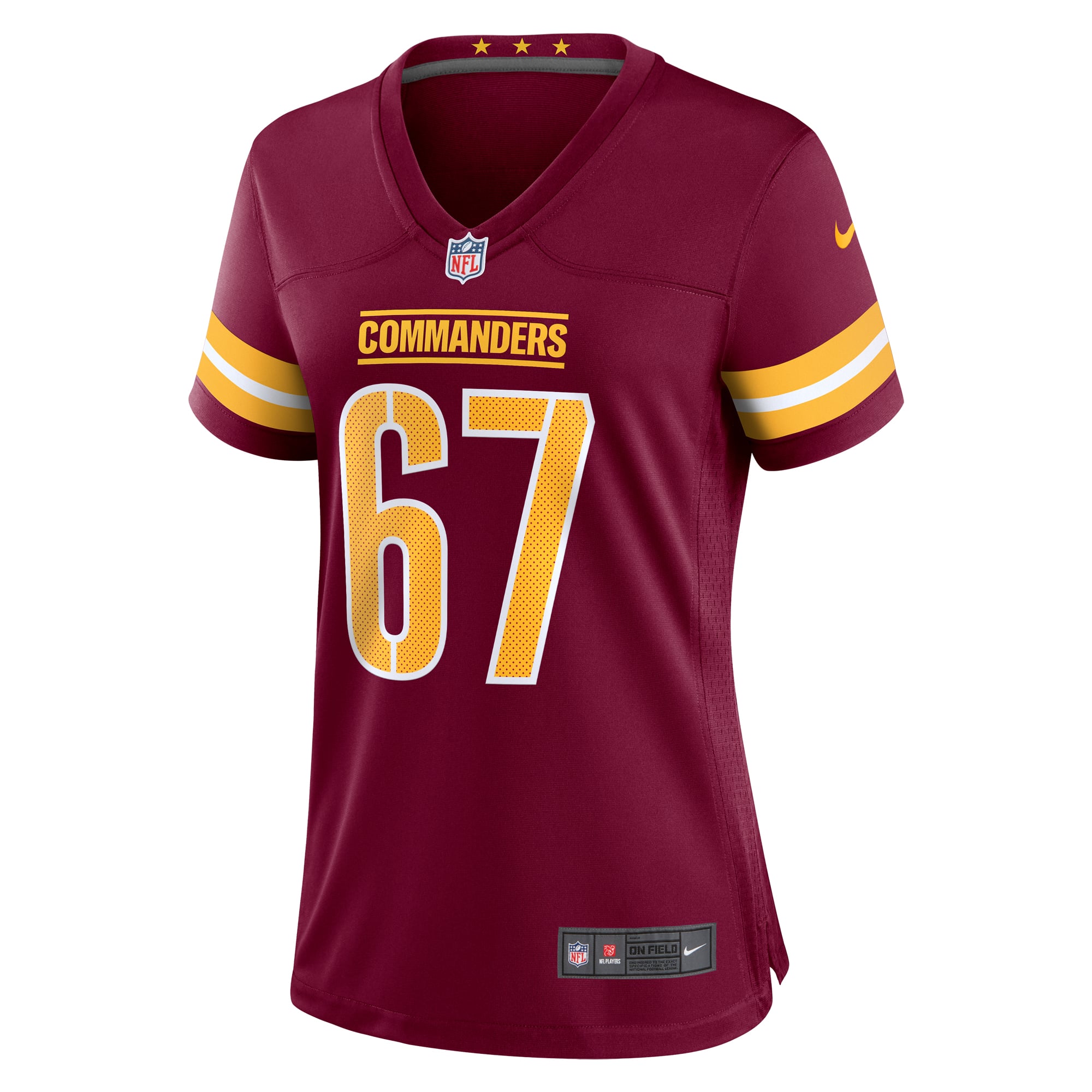 Women's Washington Commanders Nick Allegretti Burgundy Game Jersey