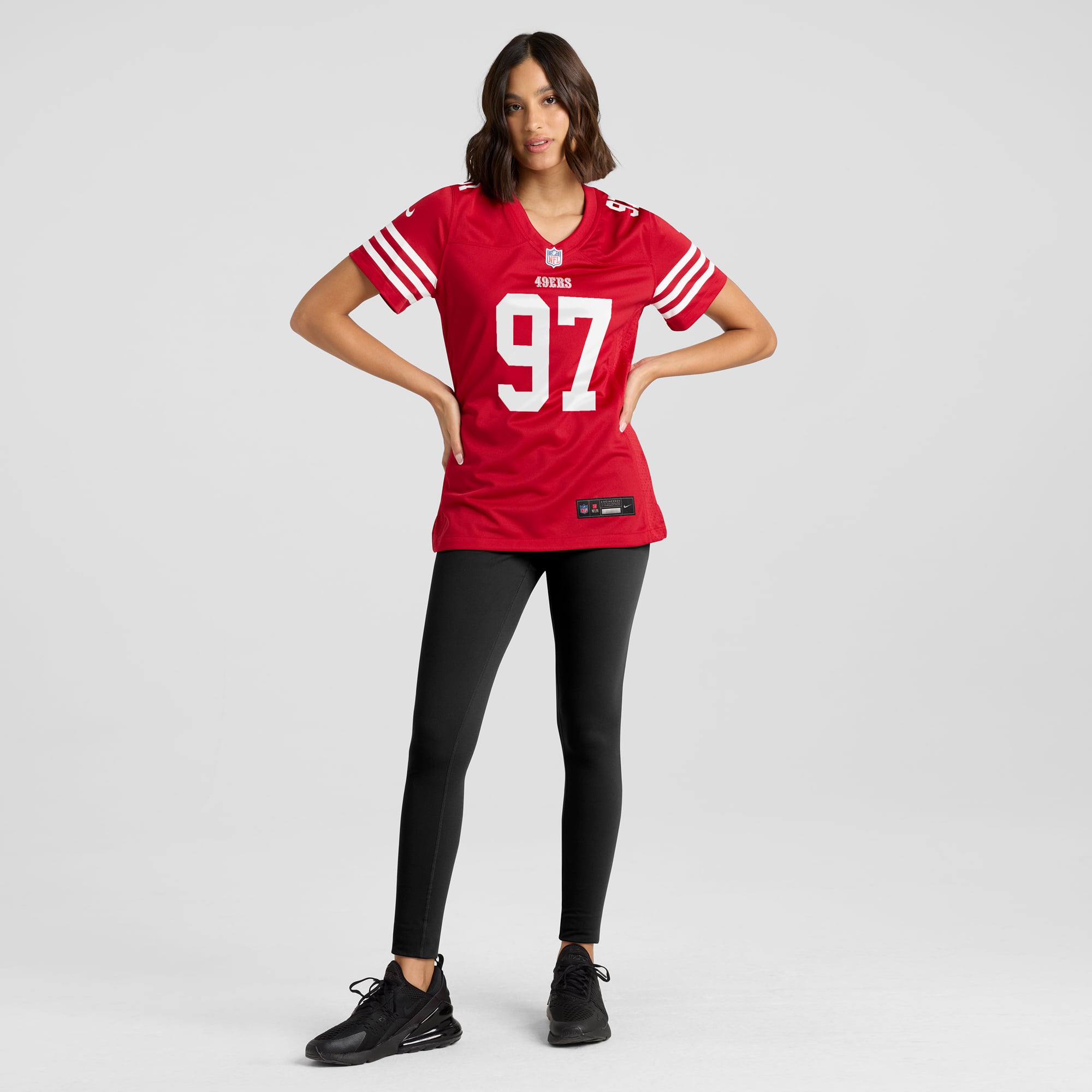 Women's San Francisco 49ers Nick Bosa Scarlet Player Jersey