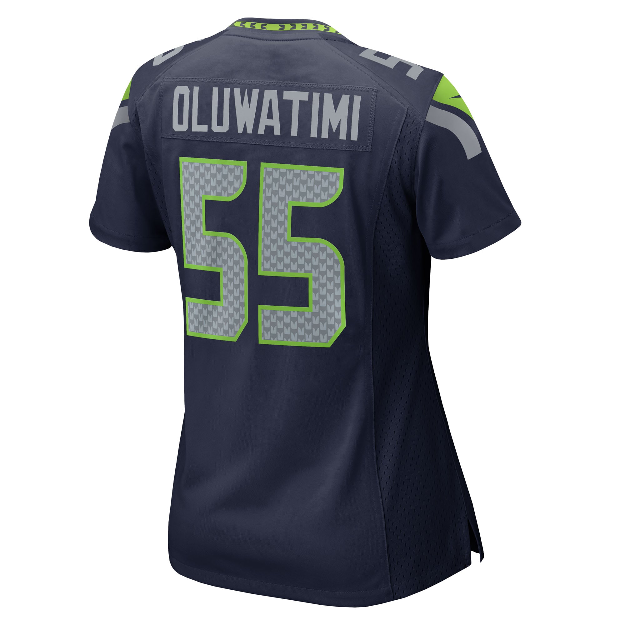 Women's Seattle Seahawks Olu Oluwatimi College Navy Team Game Jersey