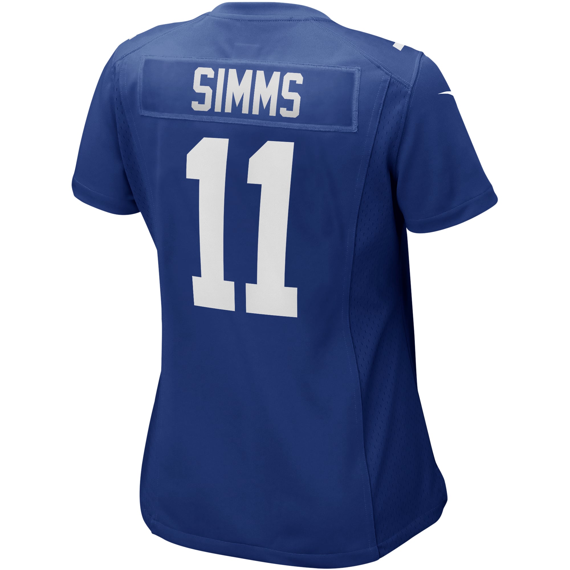 Women's New York Giants Phil Simms Royal Game Retired Player Jersey