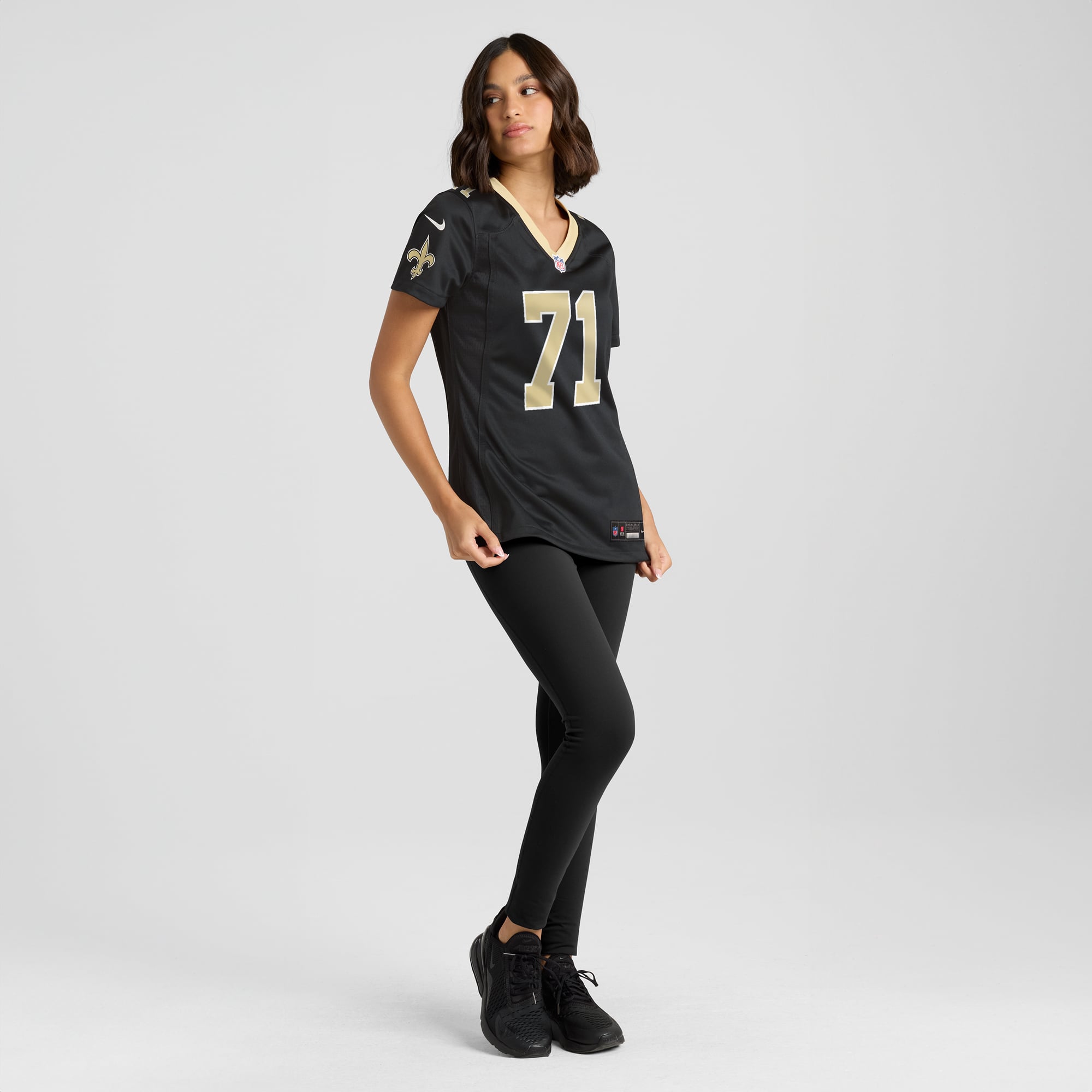 Women's New Orleans Saints Ryan Ramczyk Black Game Jersey