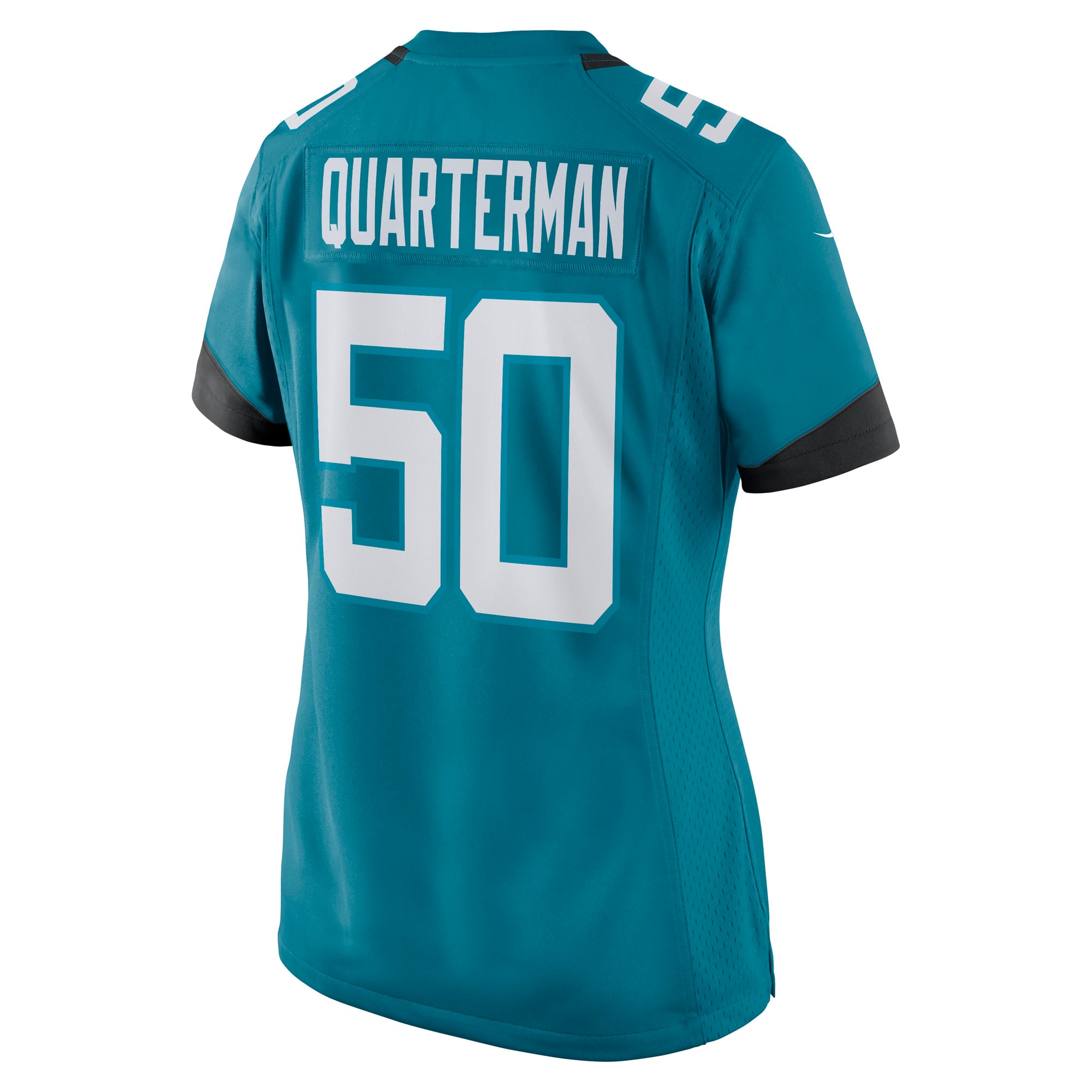 Women's Jacksonville Jaguars Shaquille Quarterman Teal Game Jersey