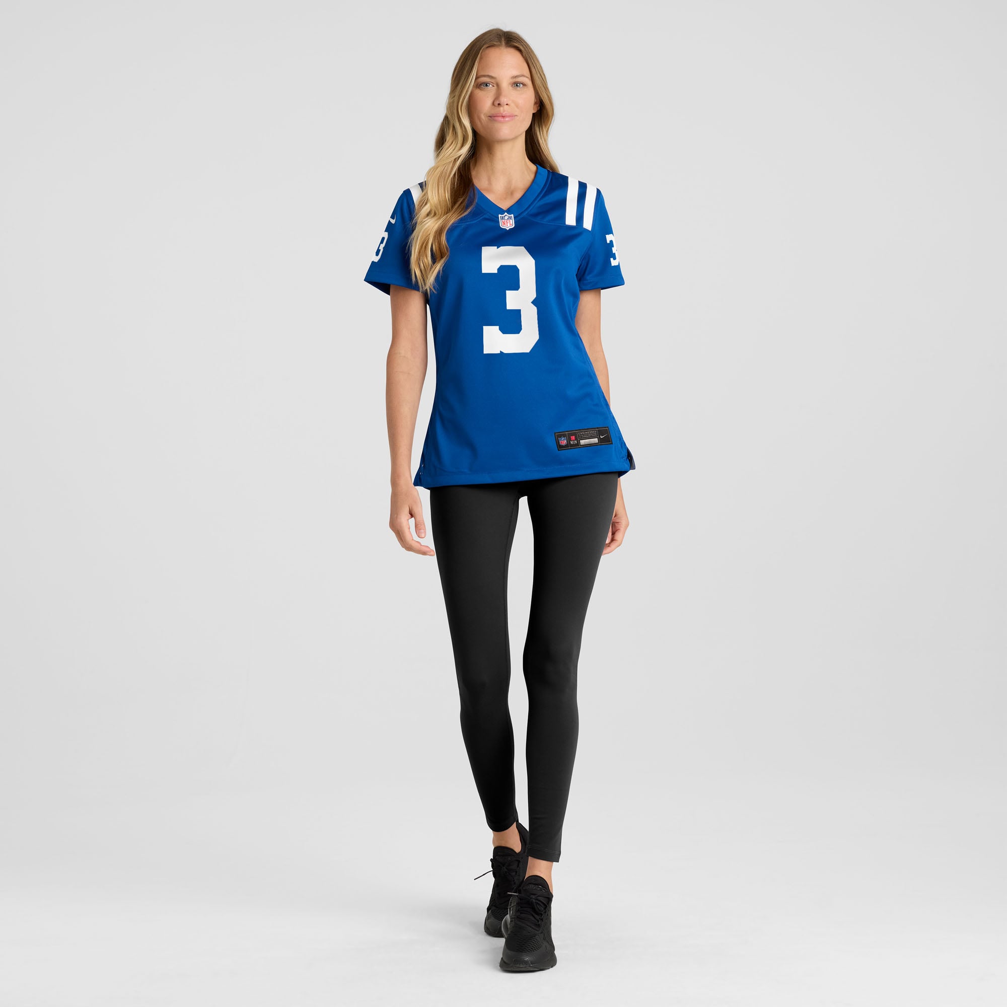 Women's Indianapolis Colts Spencer Shrader Royal Team Game Jersey