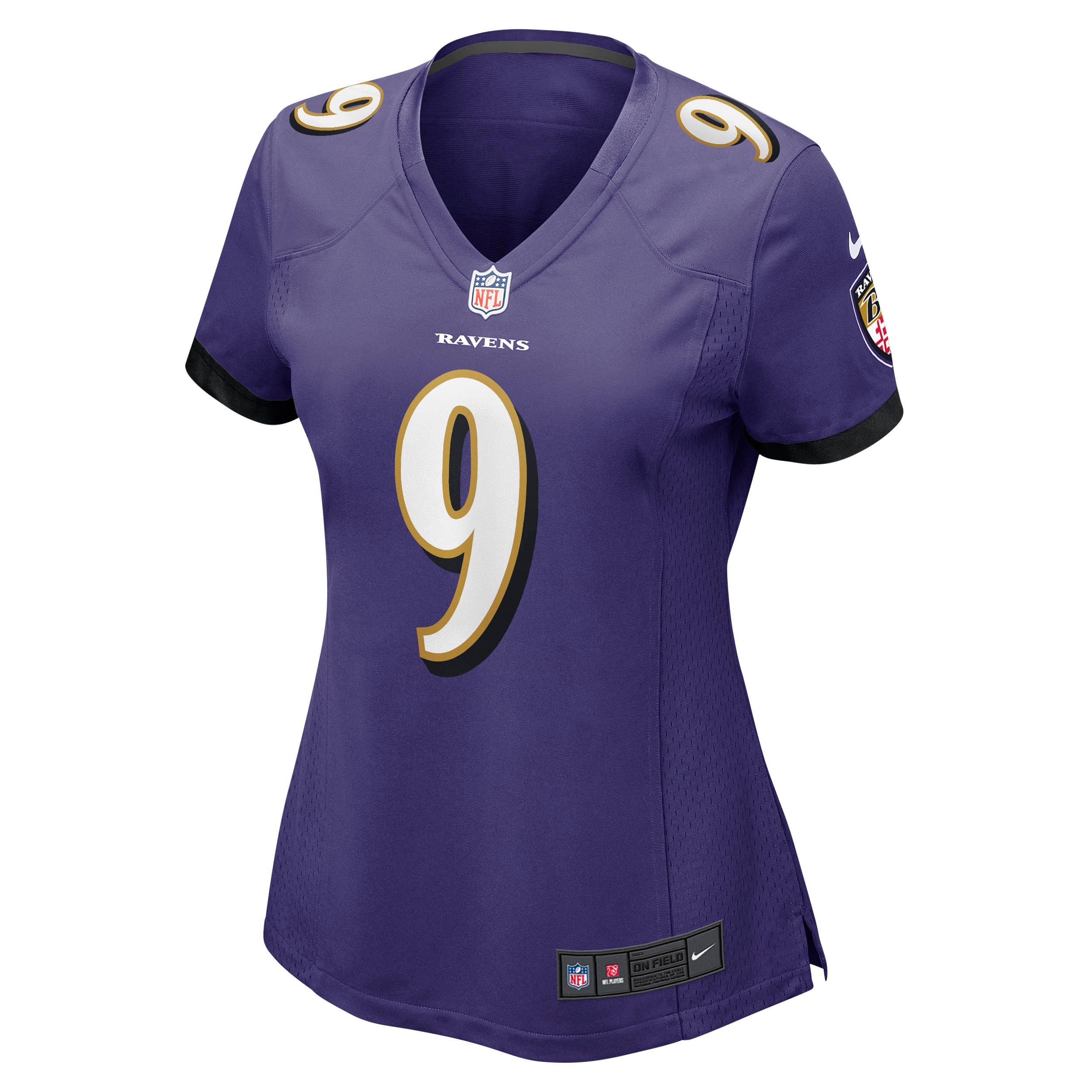 Women's Baltimore Ravens Steve McNair Purple Game Retired Player Jersey
