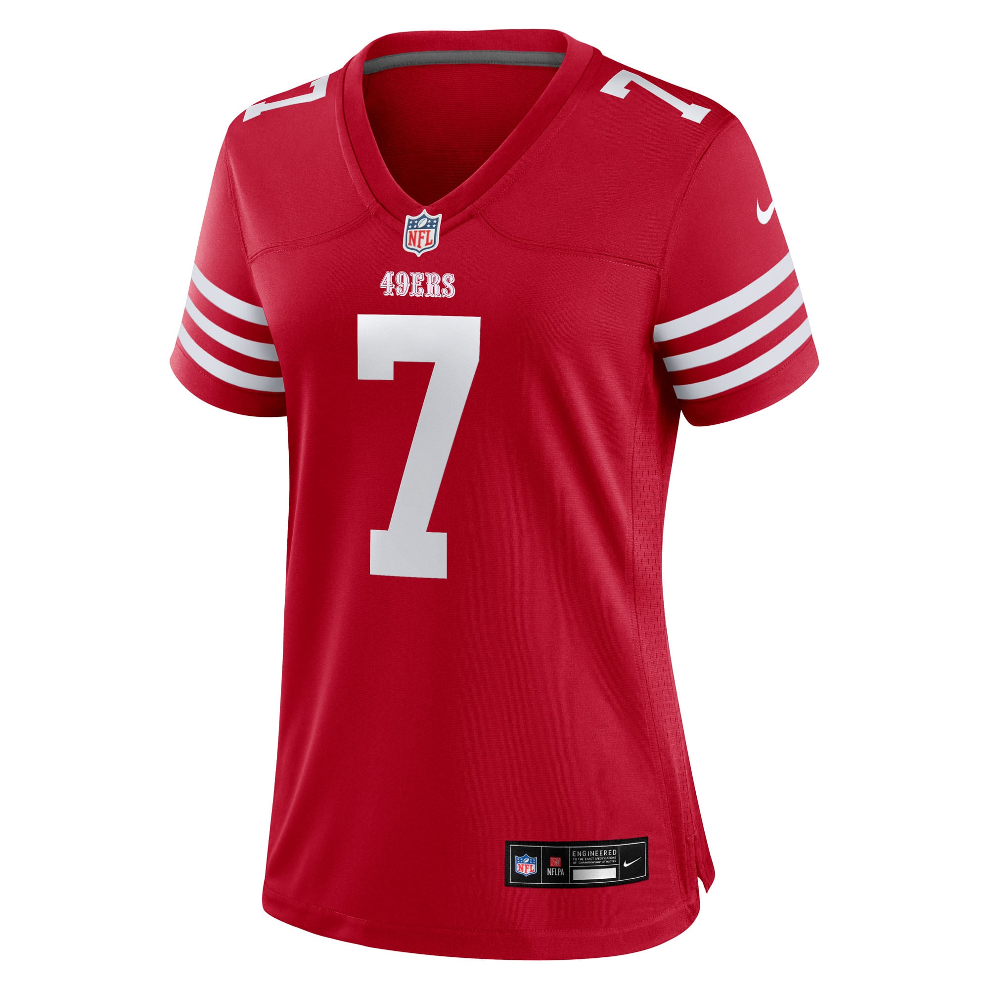 Women's San Francisco 49ers Thomas Morstead Scarlet Team Game Jersey
