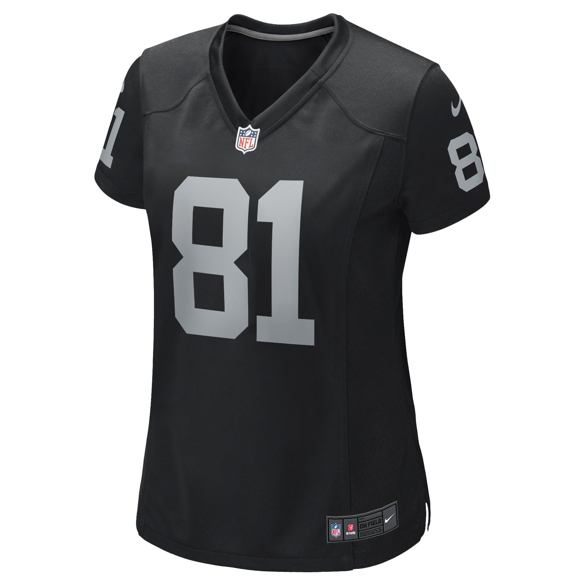 Women's Las Vegas Raiders Tim Brown Black Game Retired Player Jersey