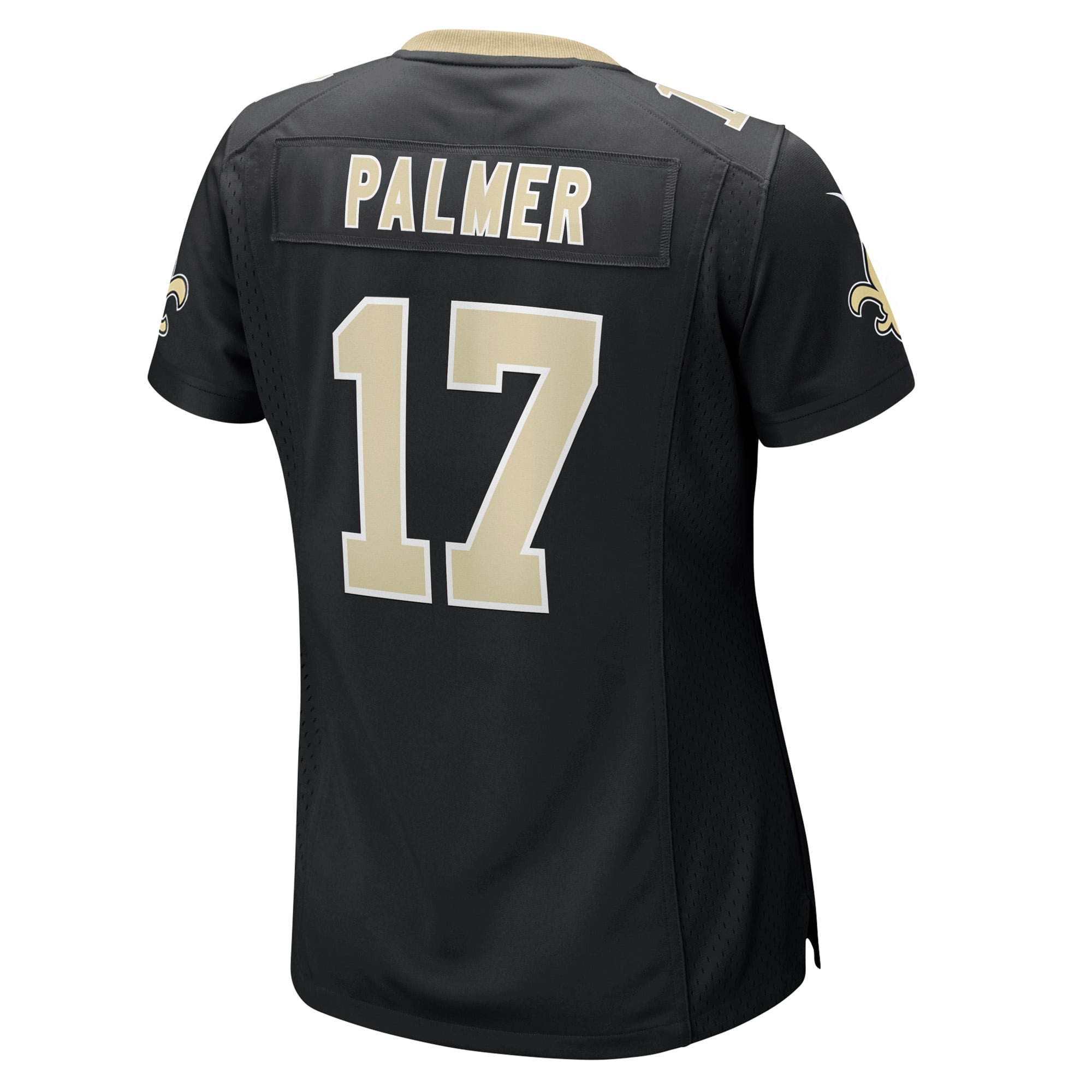 Women's New Orleans Saints Trey Palmer Black Team Game Jersey