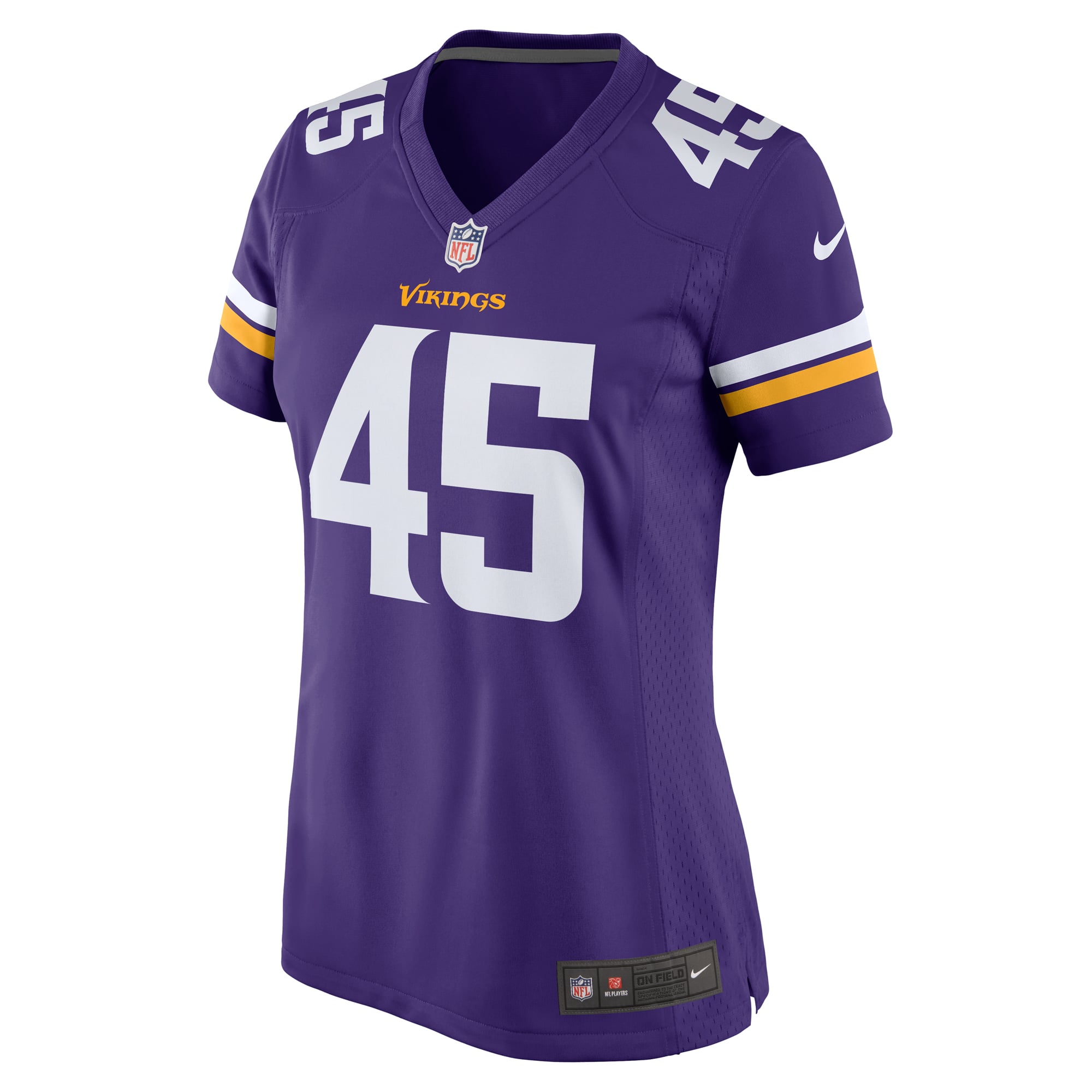 Women's Minnesota Vikings Troy Dye Purple Game Jersey
