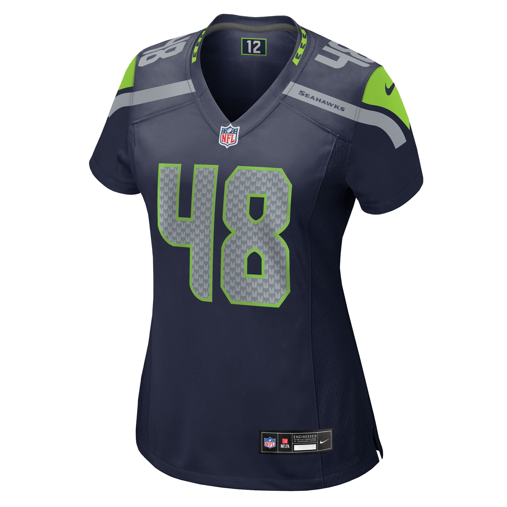 Women's Seattle Seahawks Tyrice Knight College Navy Team Game Jersey