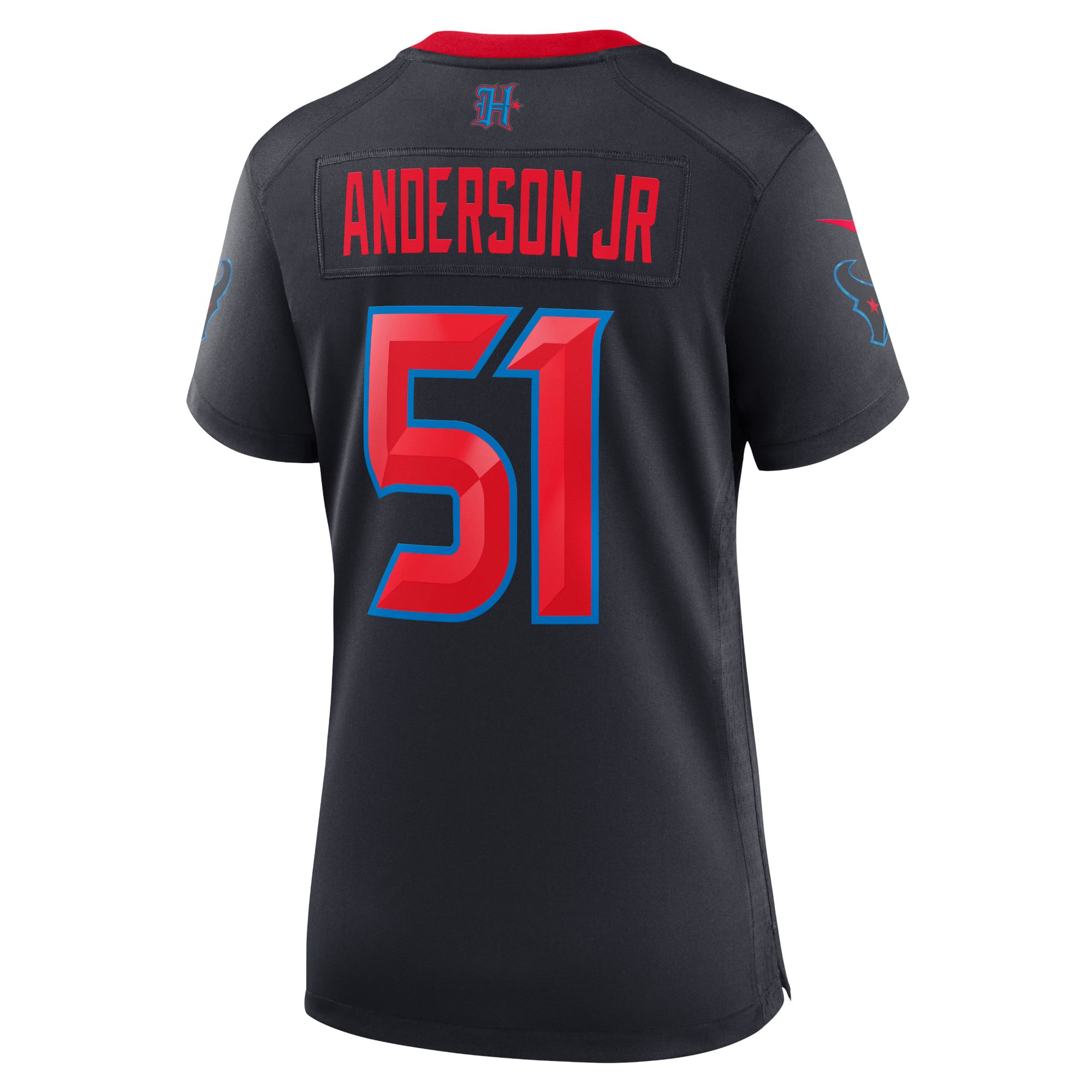 Women's Houston Texans Will Anderson Jr. Navy 2nd Alternate Game Jersey