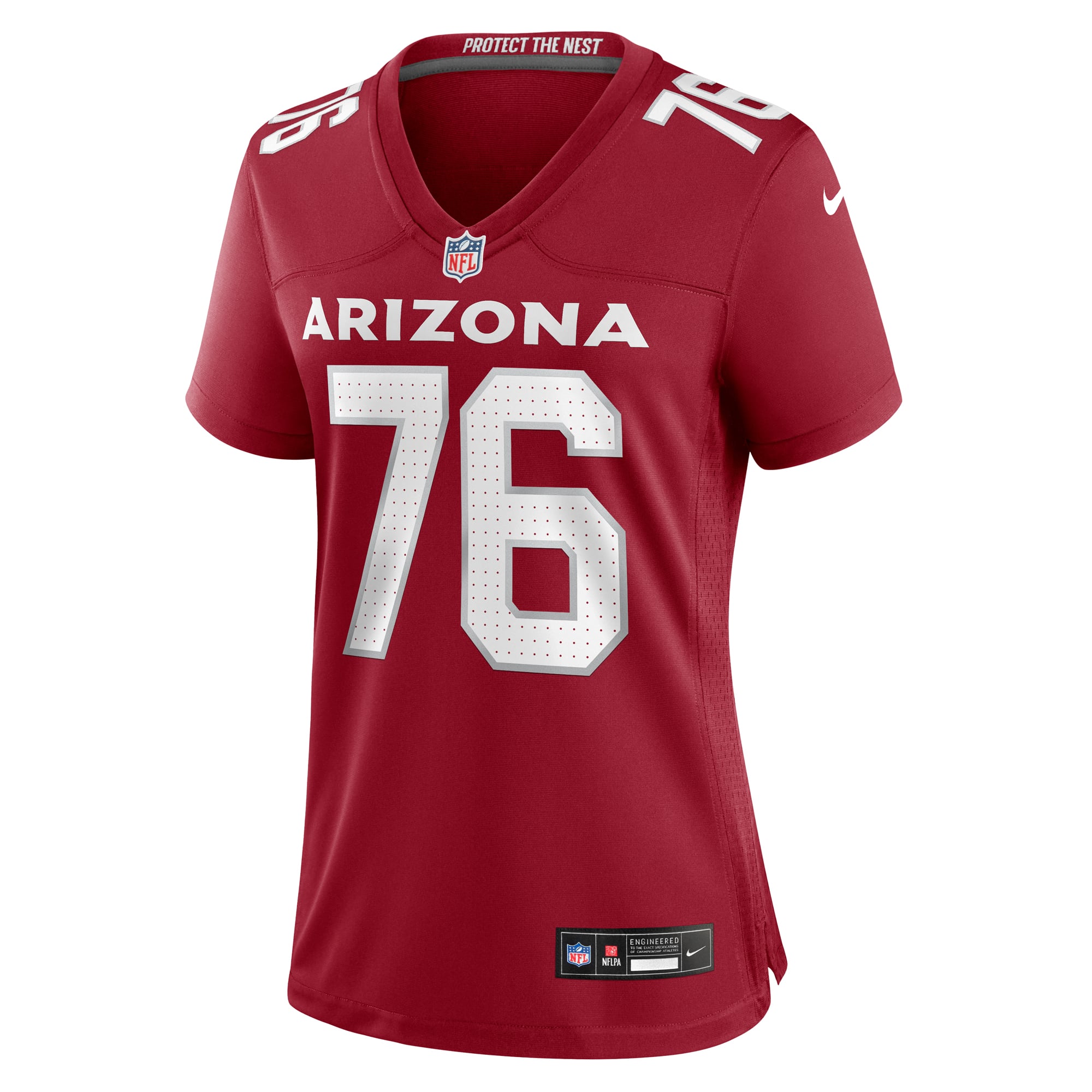 Women's Arizona Cardinals Will Hernandez Cardinal Game Jersey