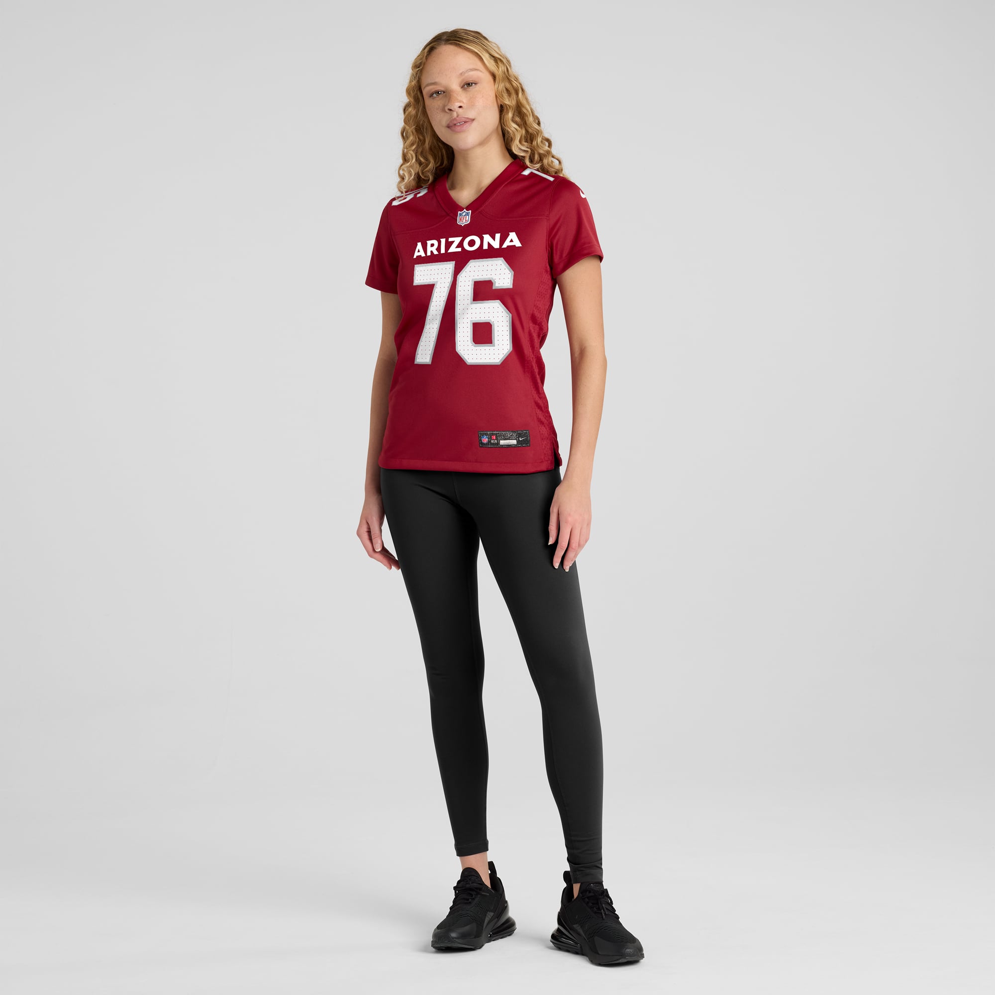 Women's Arizona Cardinals Will Hernandez Cardinal Game Jersey