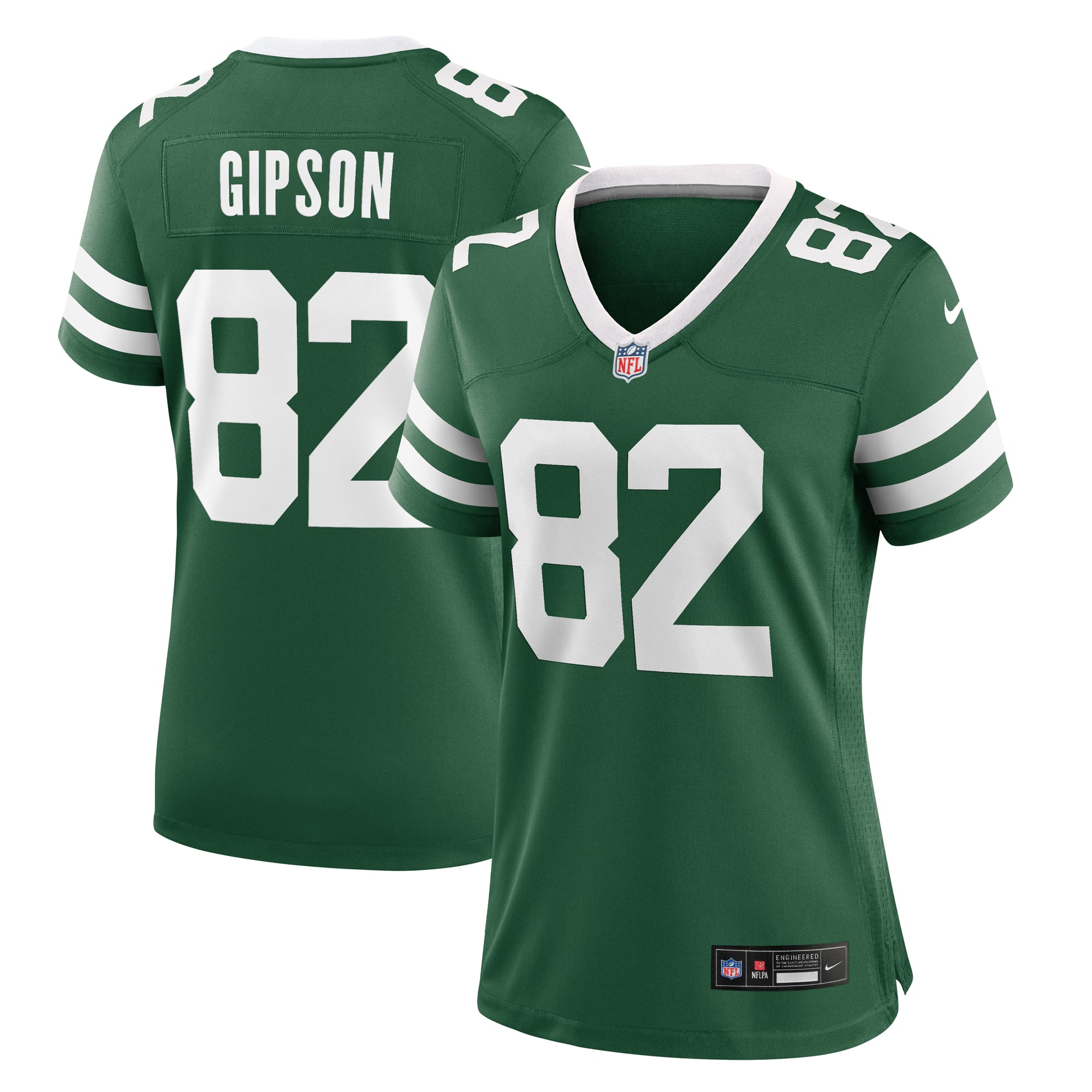 Women's New York Jets Xavier Gipson Legacy Green Game Jersey